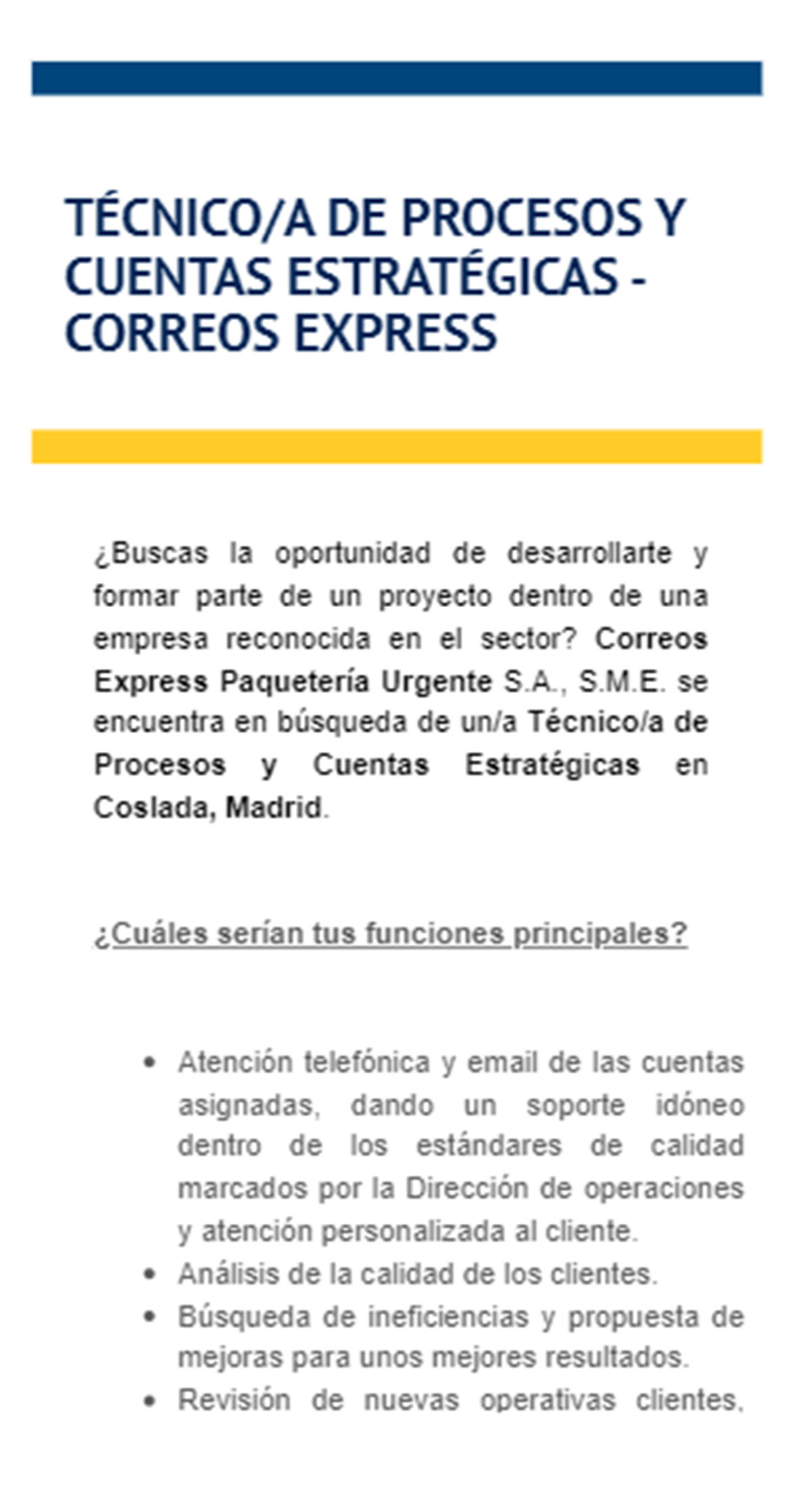 Portal de empleo ofertas