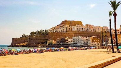 Peñíscola, el destino de playa más masificado de España