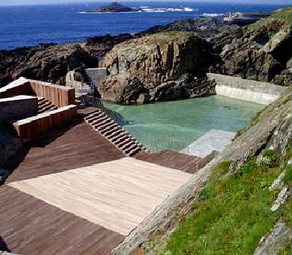 Piscina natural en Asturias