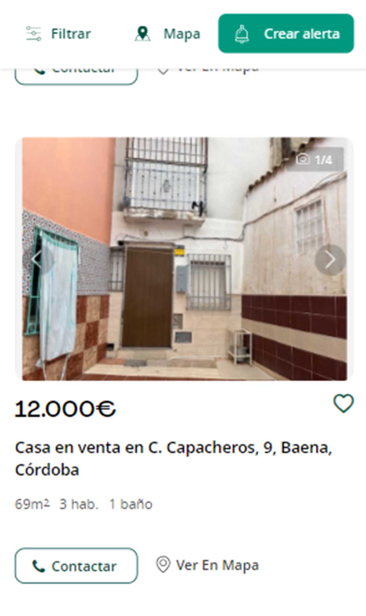 Piso a la venta en Córdoba por 12.000 euros