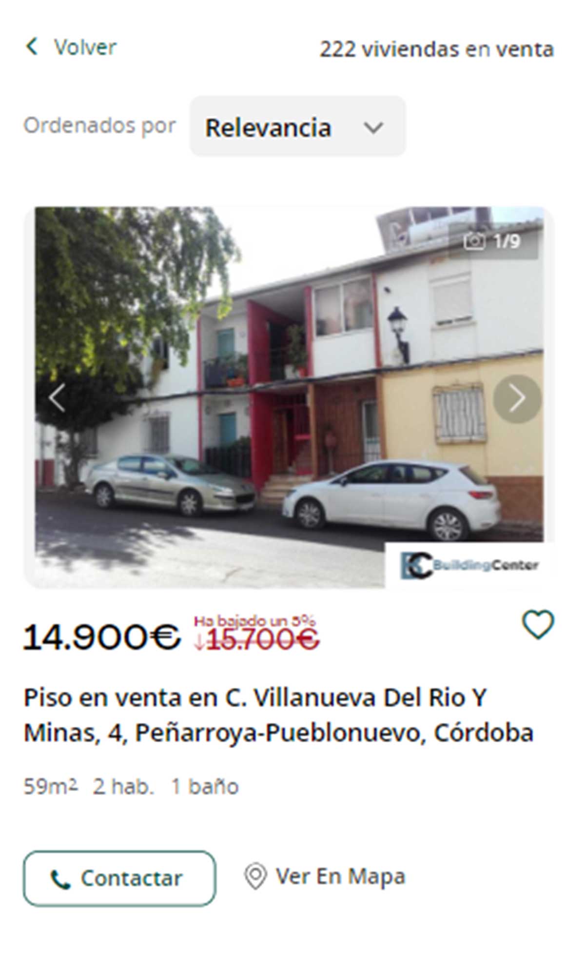 Piso a la venta en Córdoba por 15.000 euros
