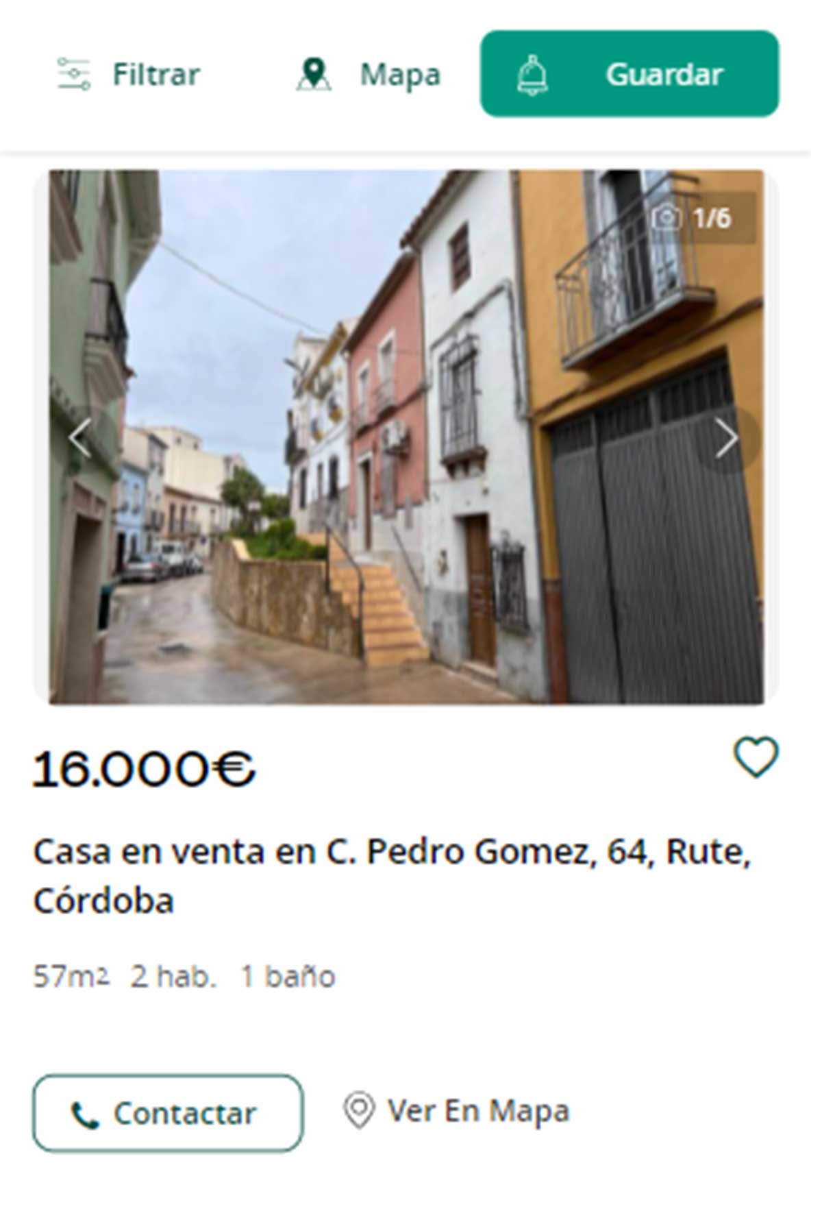 Piso a la venta en Córdoba por 16.000 euros