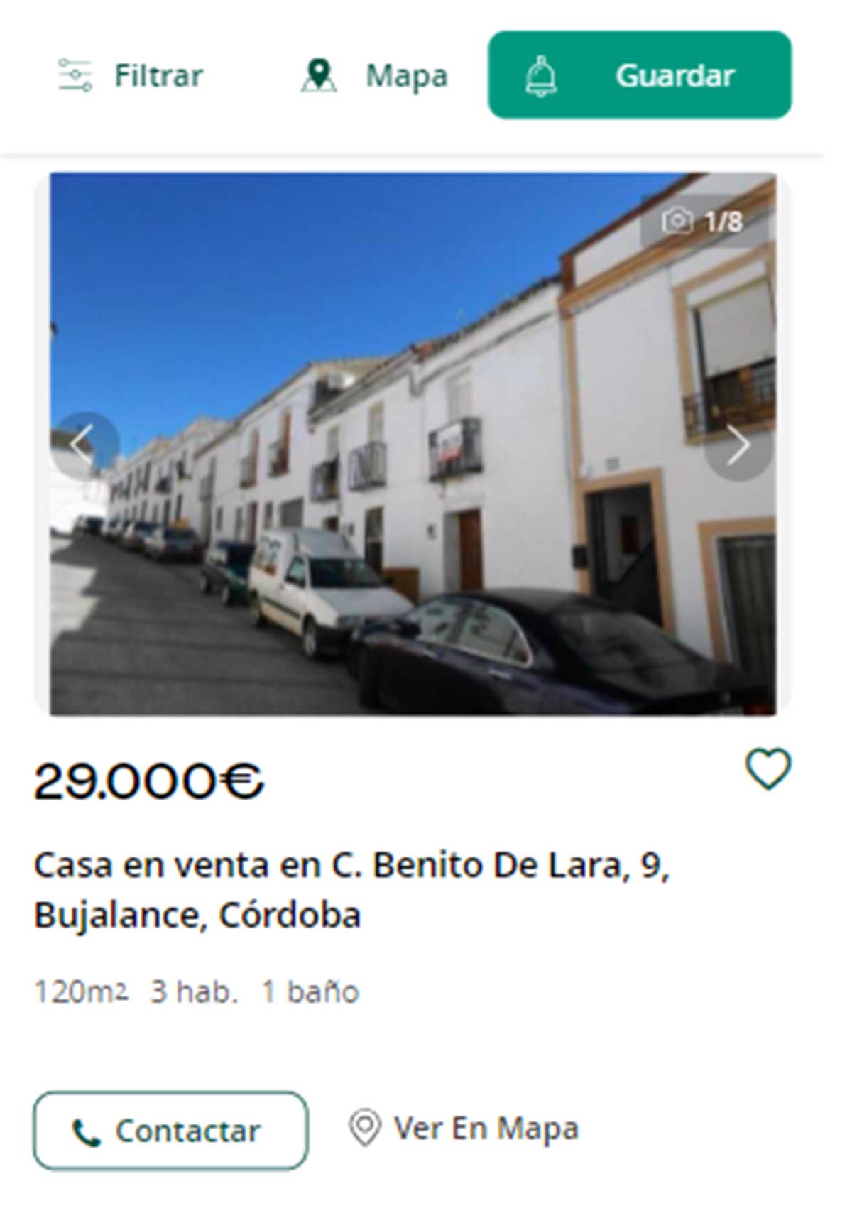 Piso a la venta en Córdoba por 29.000 euros