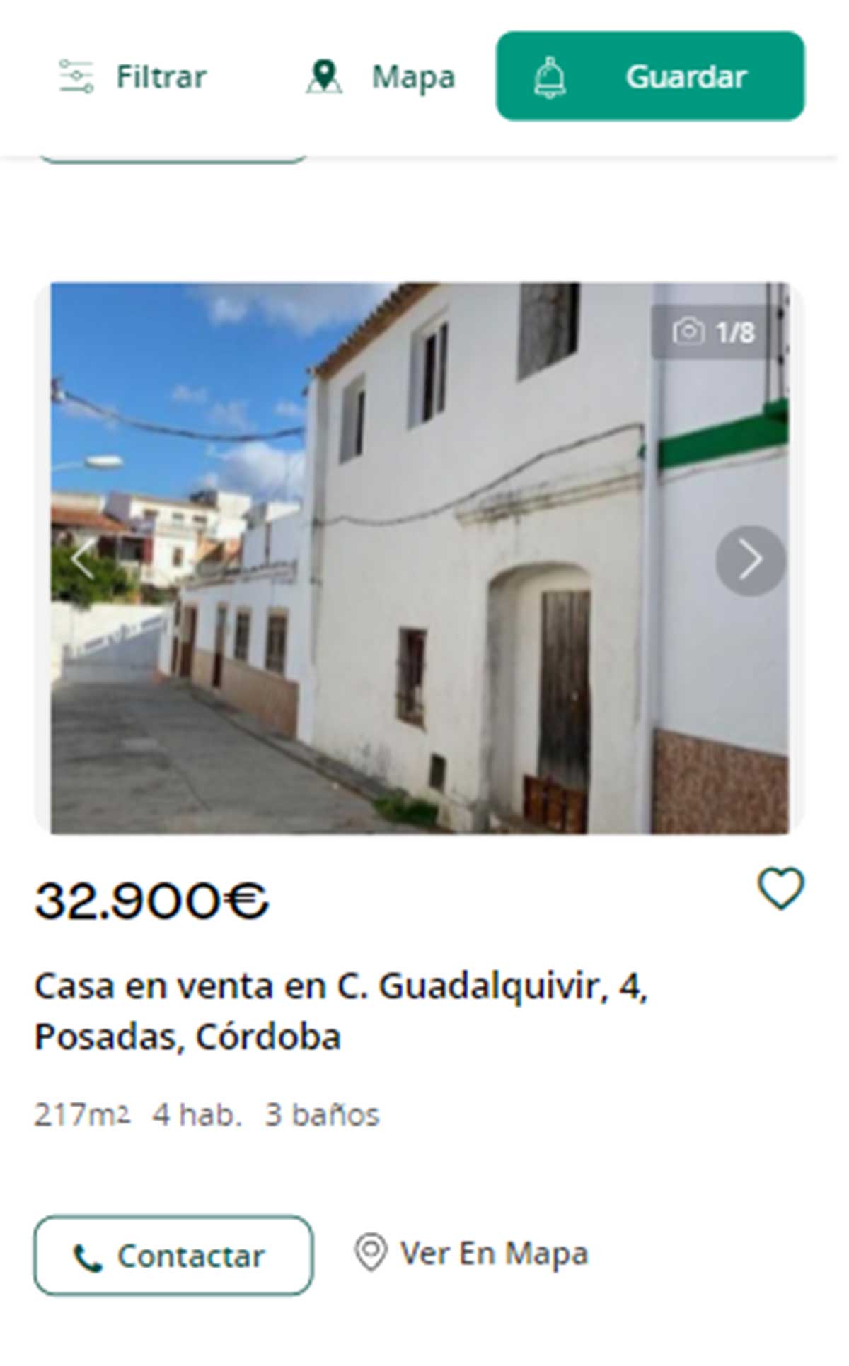 Piso a la venta en Córdoba por 32.000 euros
