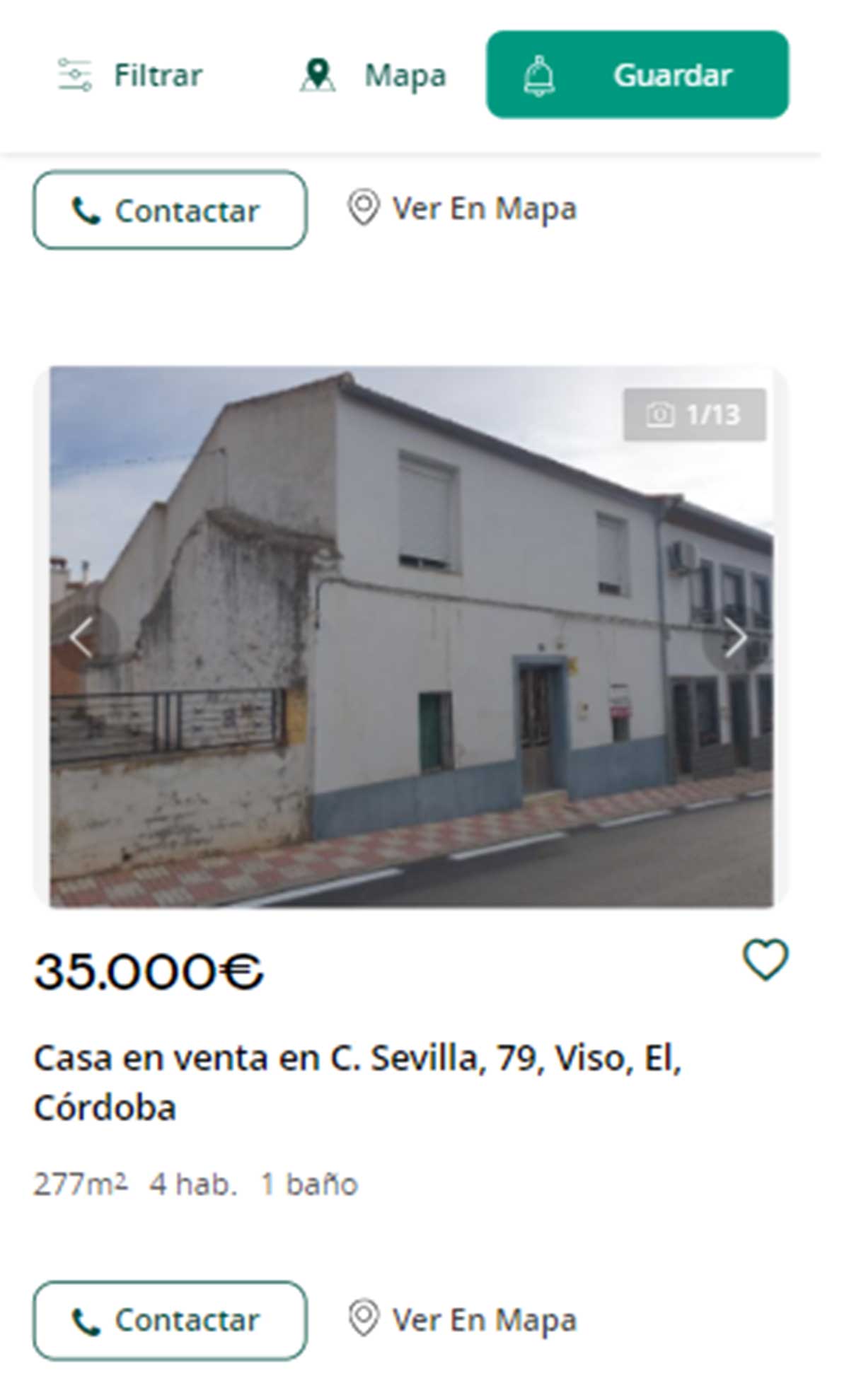 Piso a la venta en Córdoba por 35.000 euros
