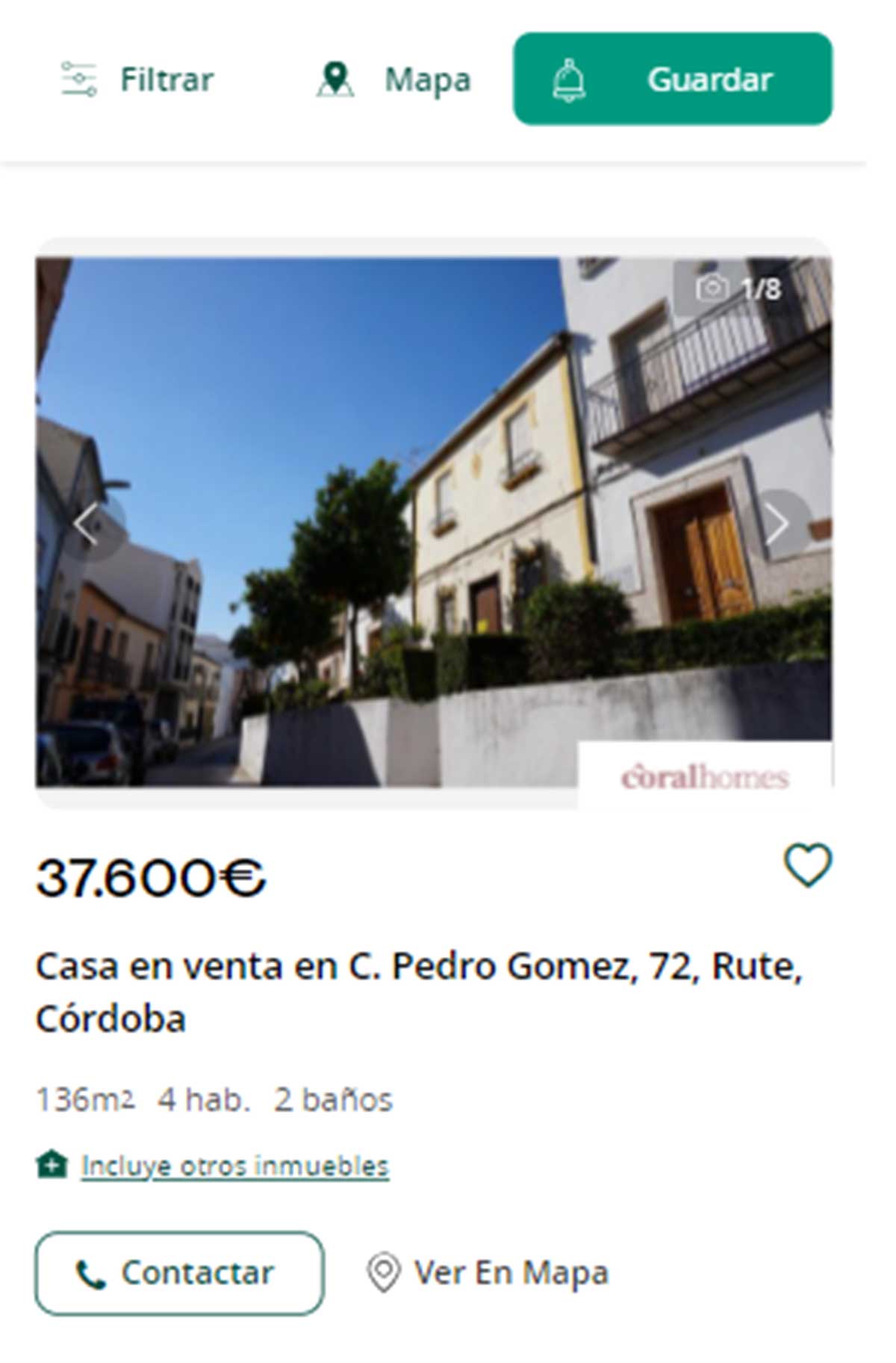 Piso a la venta en Córdoba por 37.000 euros