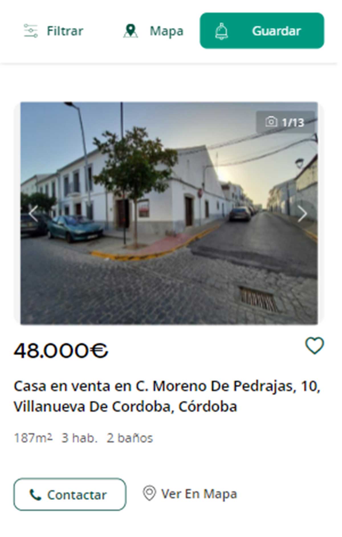 Piso a la venta en Córdoba por menos de 50.000 euros