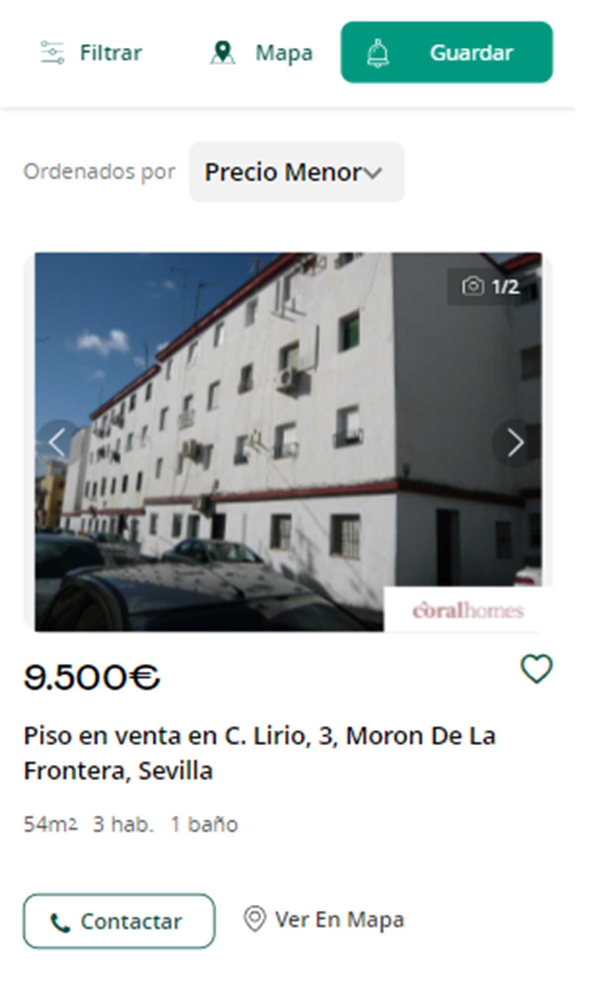 Piso en Sevilla por 9.500 euros