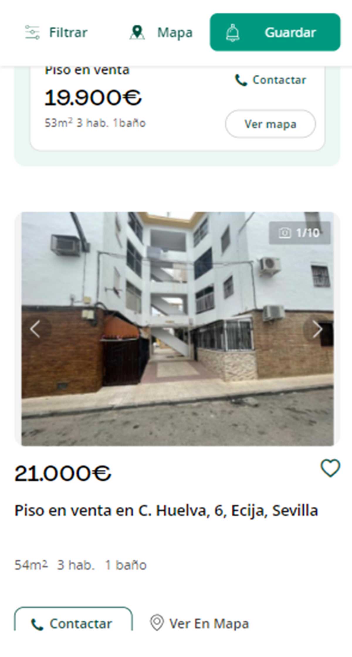 Piso en Sevilla por 21.000 euros