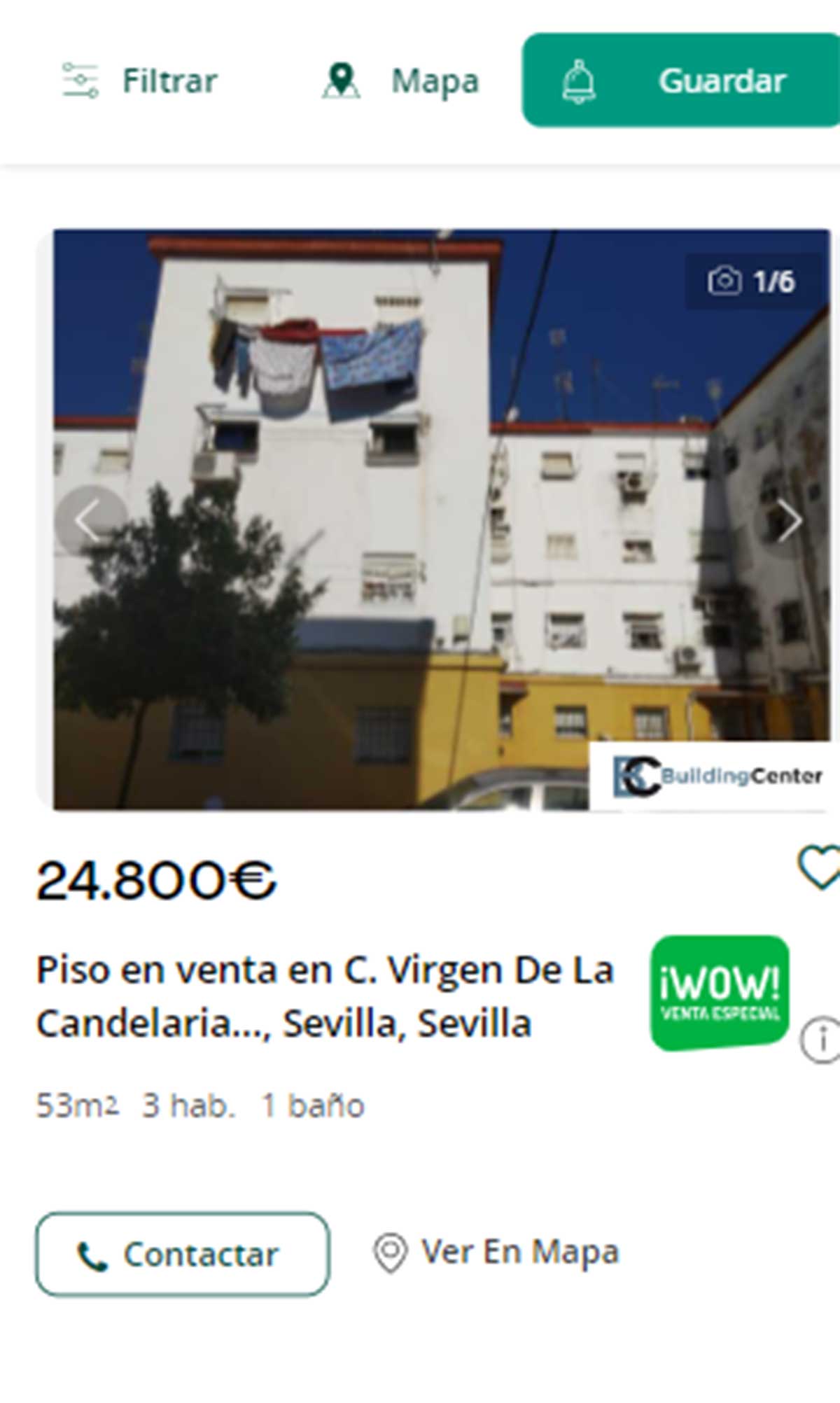 Piso en Sevilla por 24.000 euros