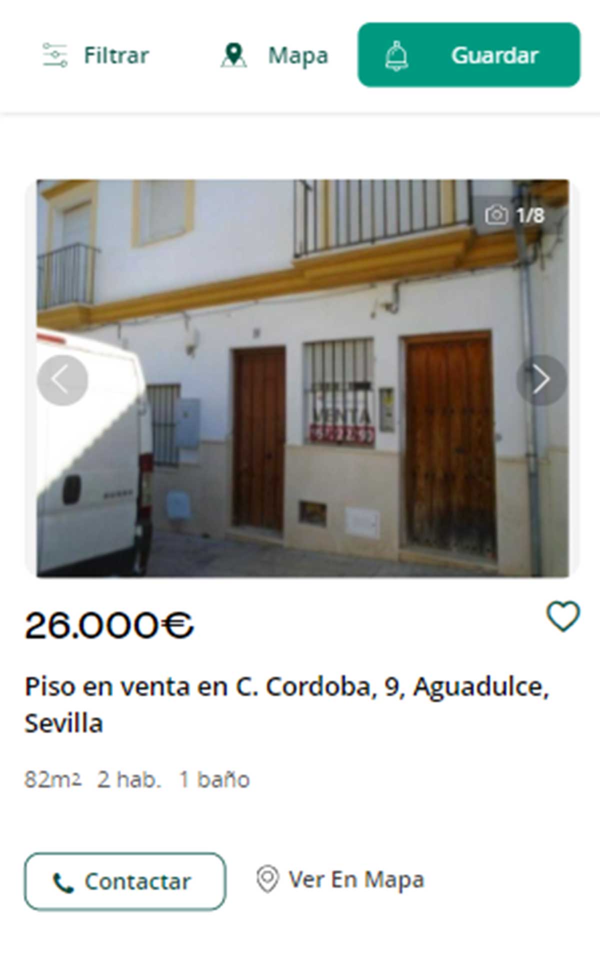 Piso en Sevilla por 26.000 euros