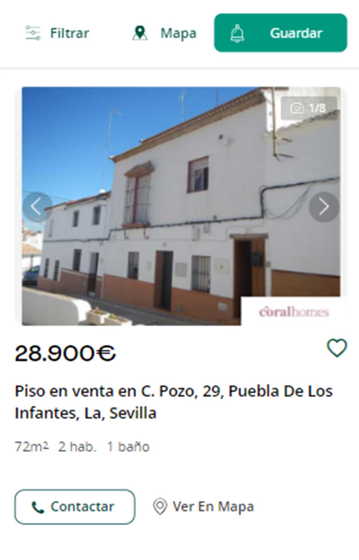 Piso en Sevilla por 28.000 euros