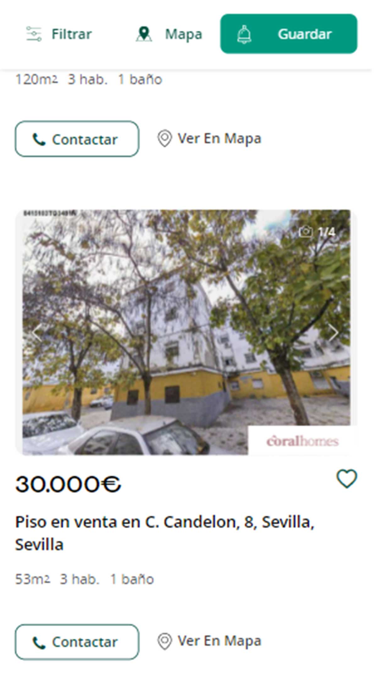 Piso en Sevilla por 30.000 euros
