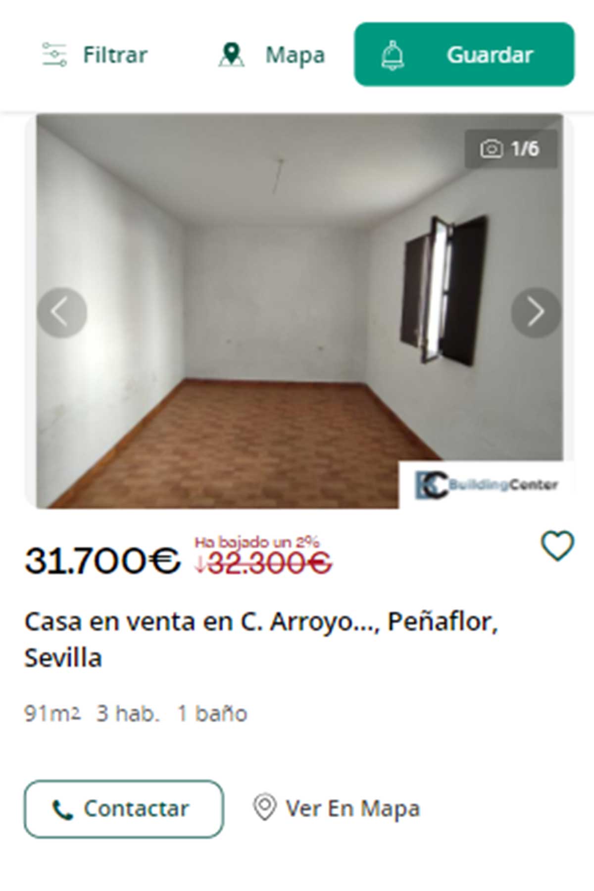 Piso en Sevilla por 31.700 euros