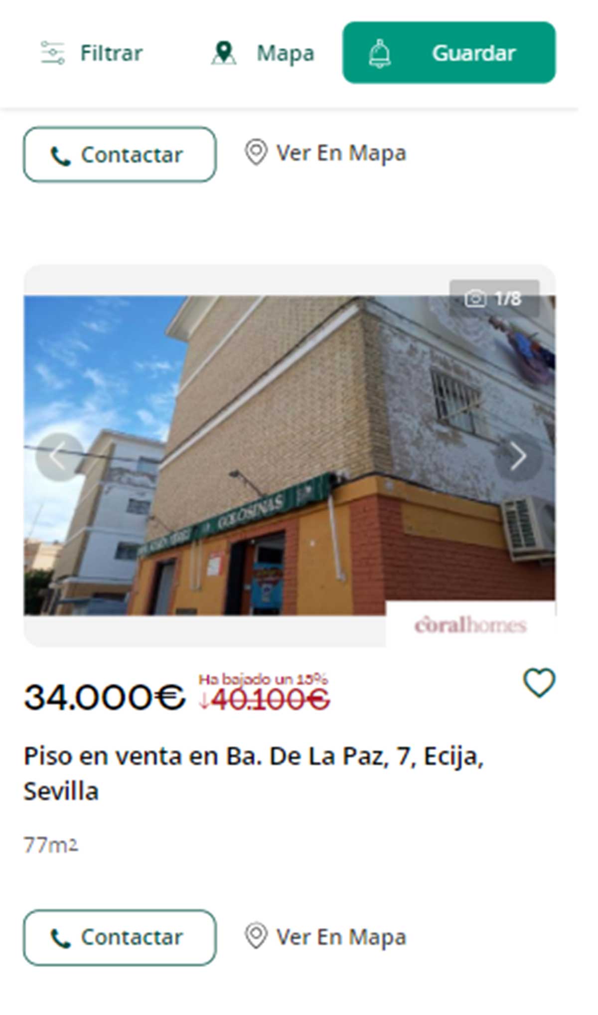 Piso en Sevilla por 34.000 euros
