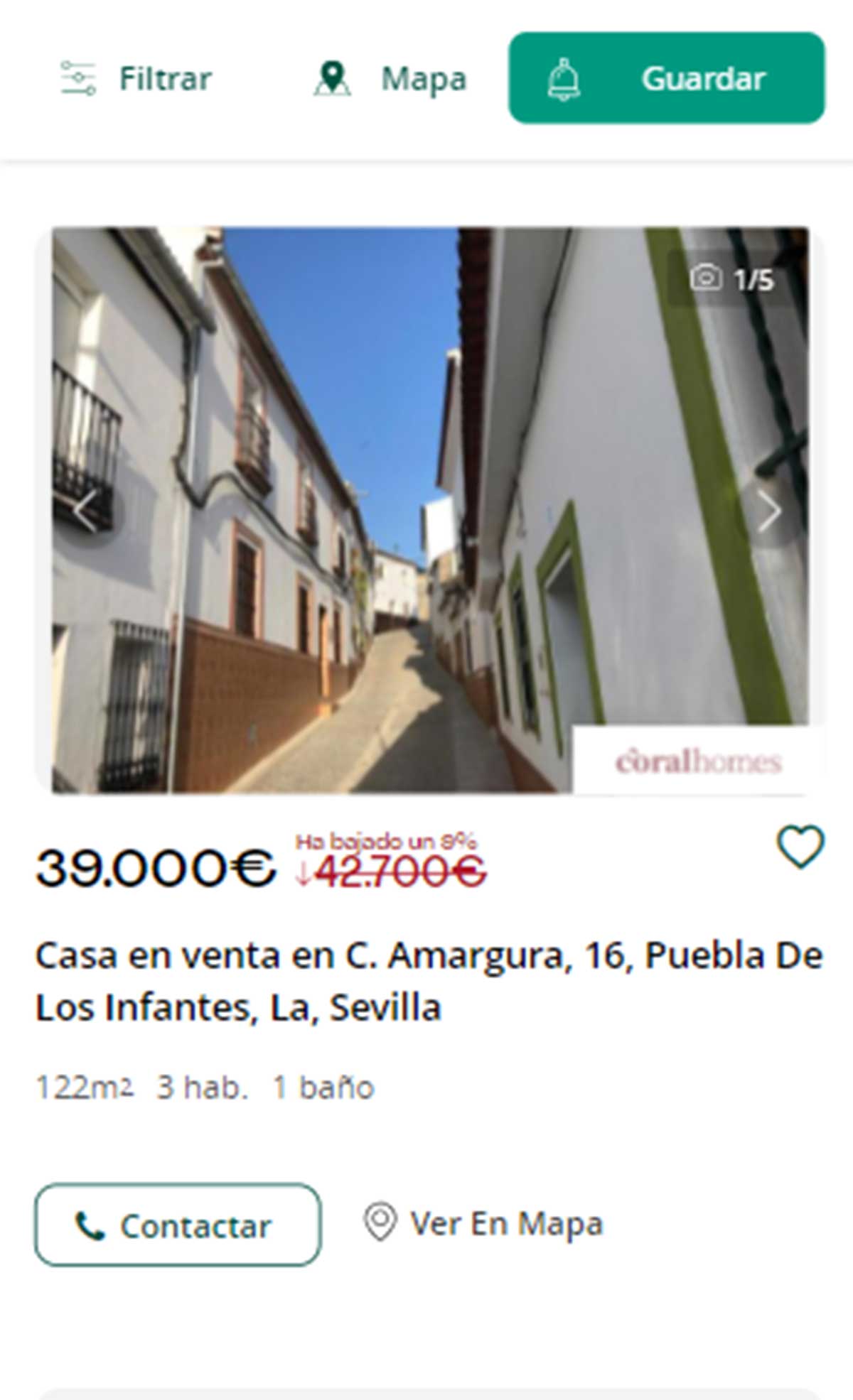 Piso en Sevilla por 39.000 euros