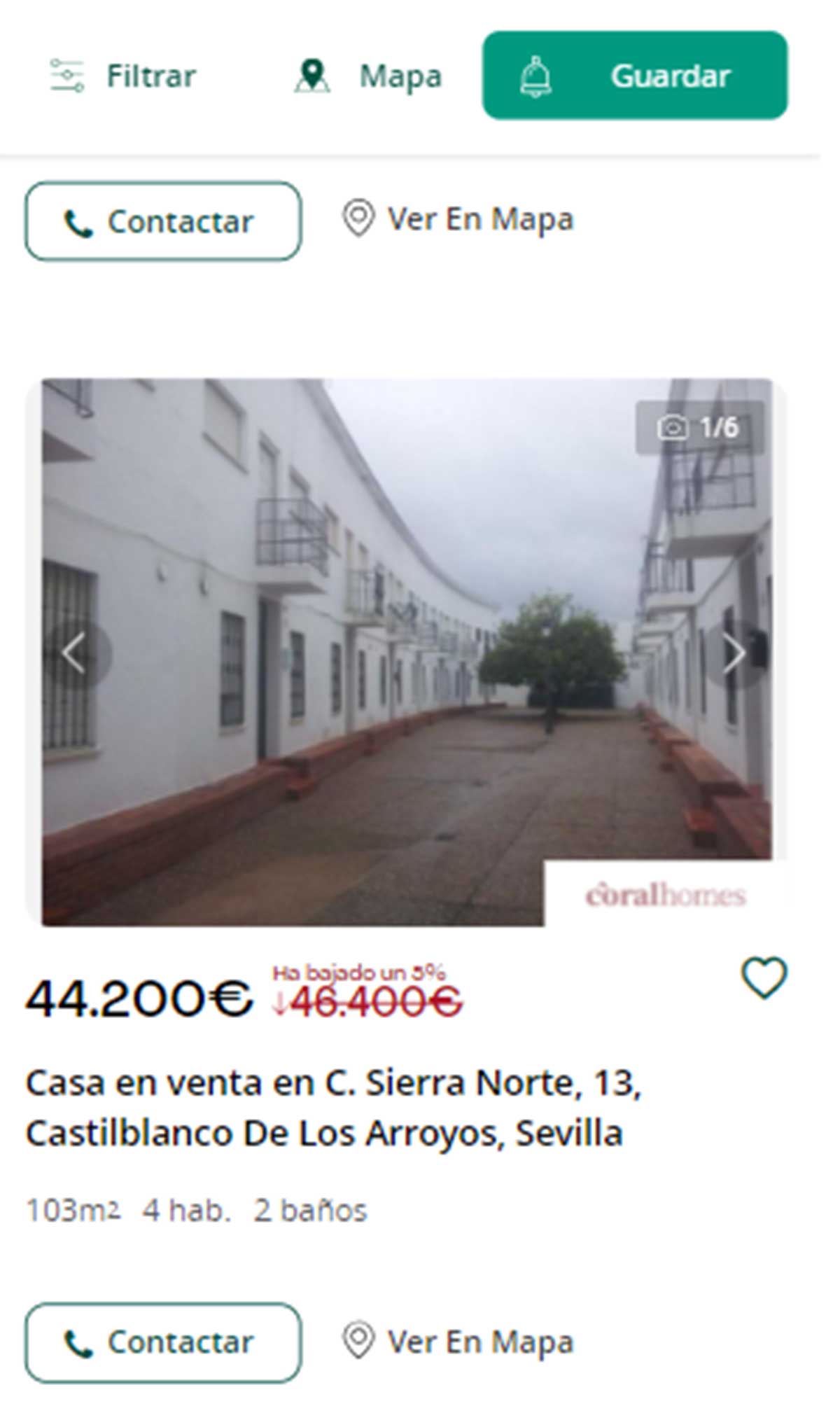 Piso en Sevilla por 44.200 euros