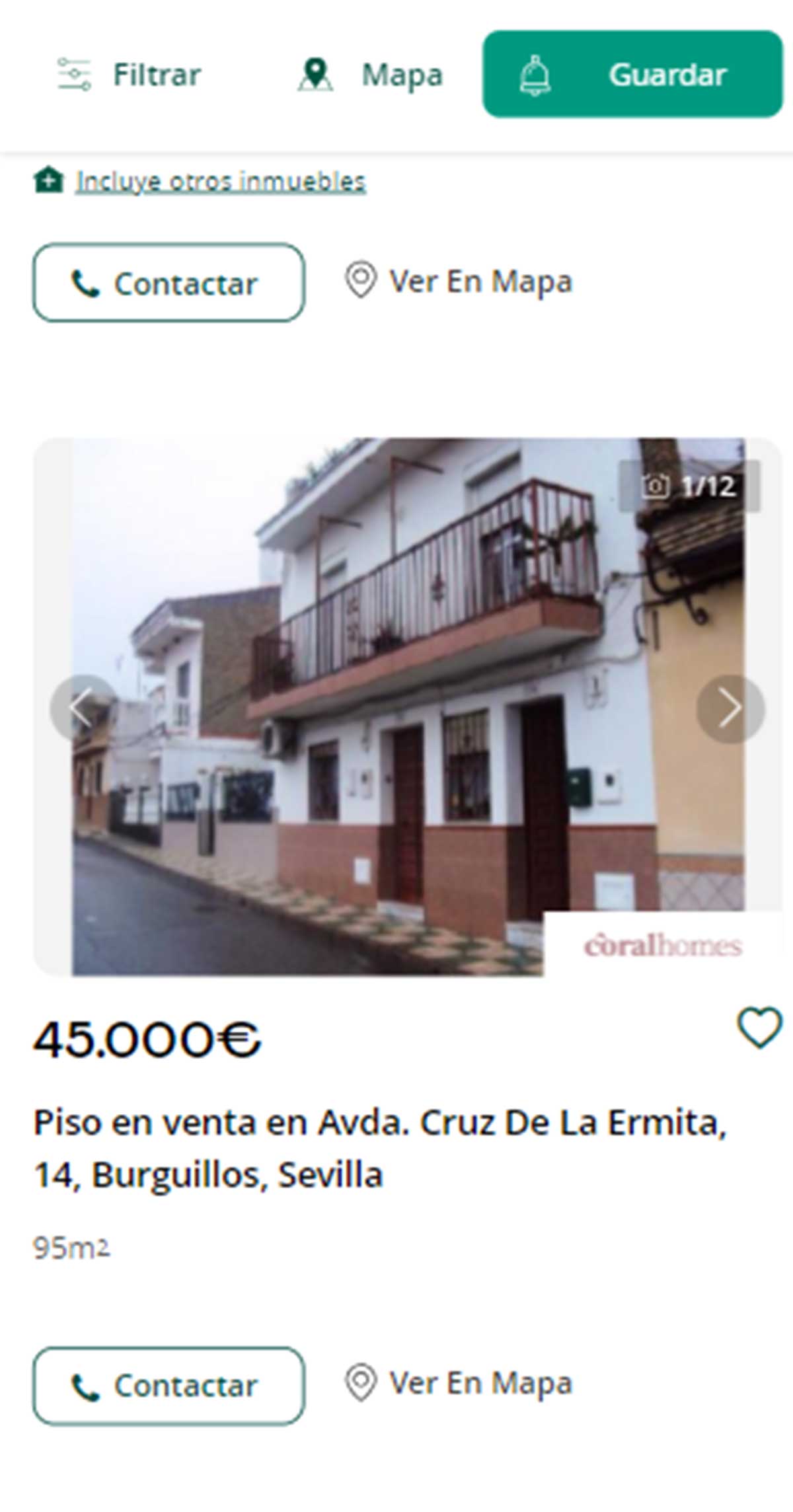 Piso en Sevilla por 45.000 euros
