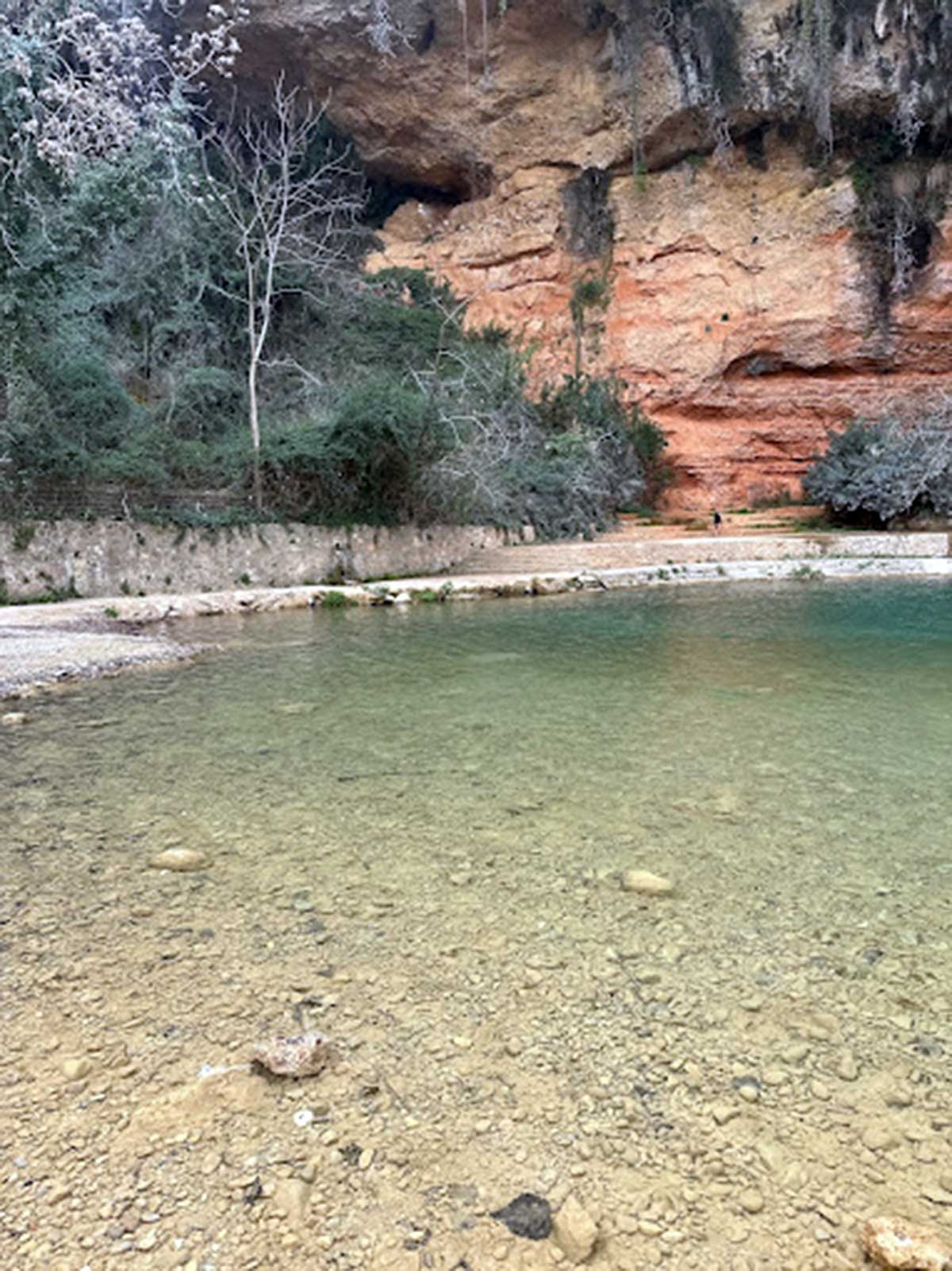 Zona de poca profundidad