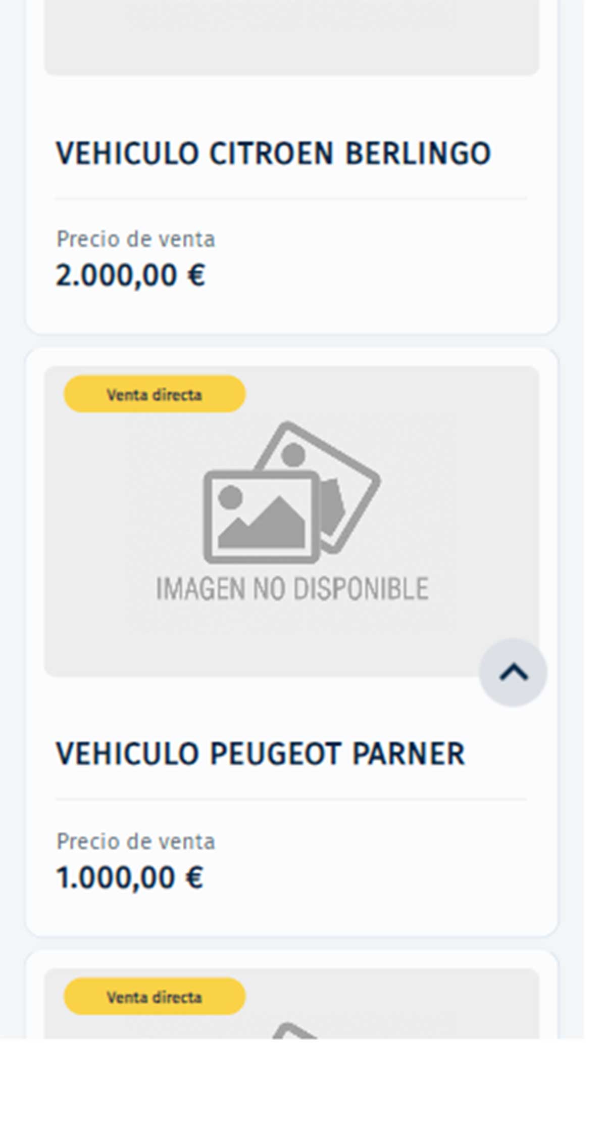 Venta directa de coches