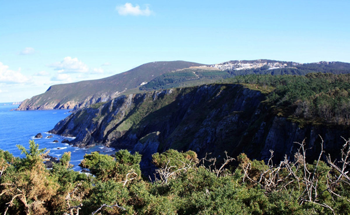 Paisaje de los acantilados