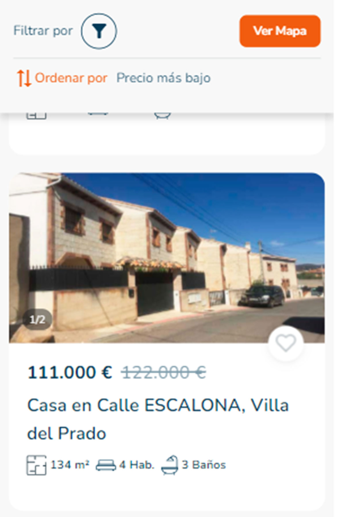 Casa en Madrid por 111.000 euros
