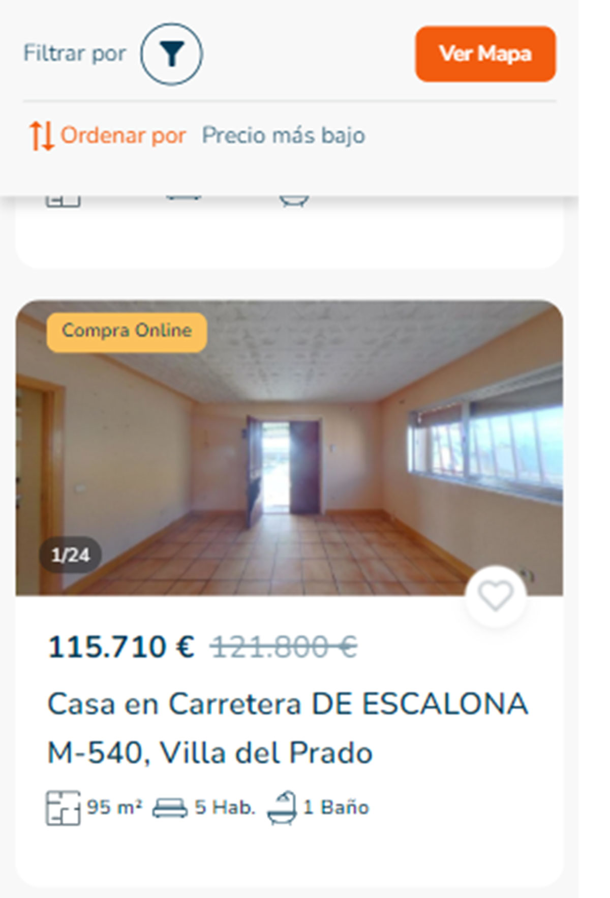 Casa en Madrid por 115.000 euros