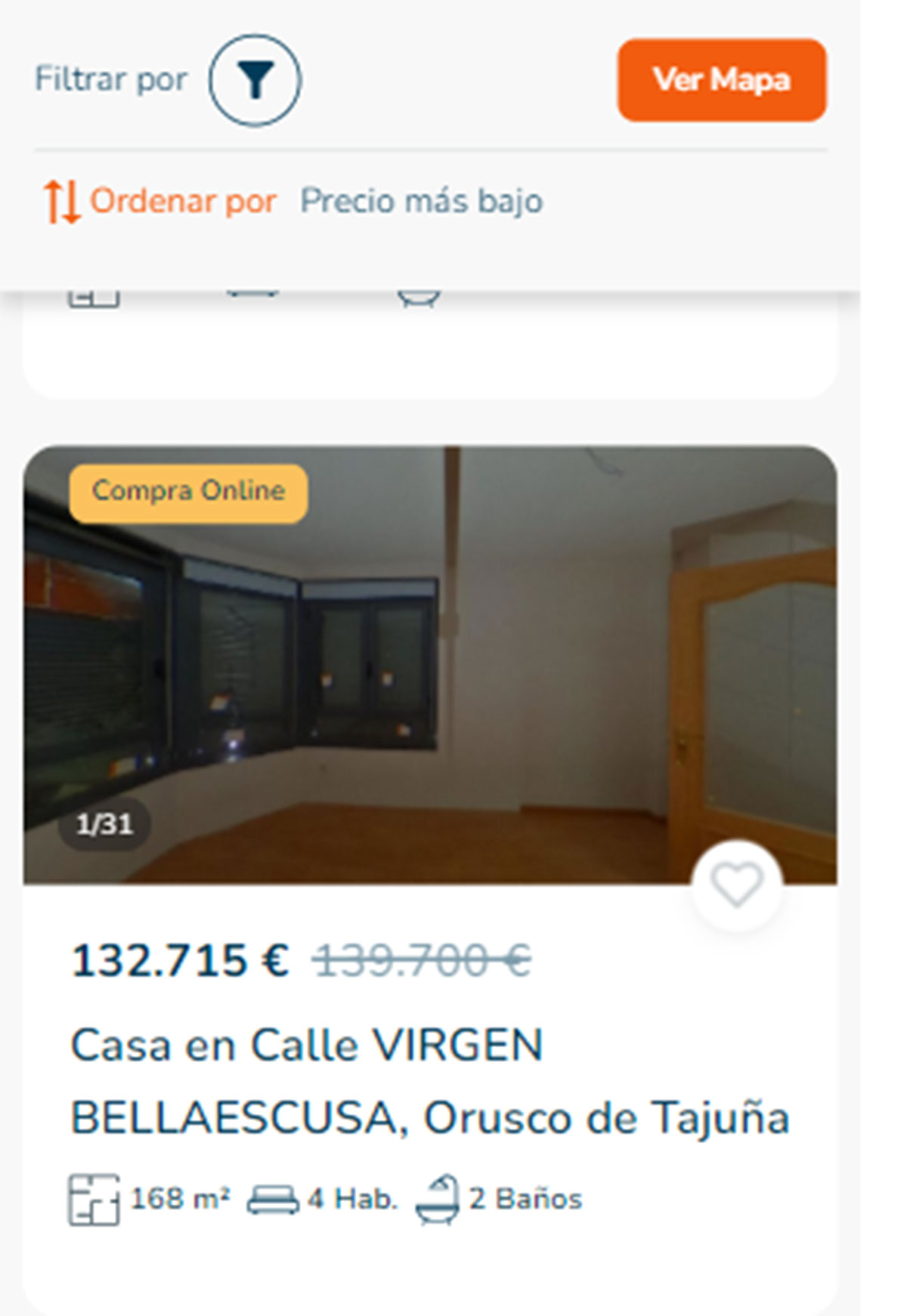 Casa en Madrid por 132.000 euros
