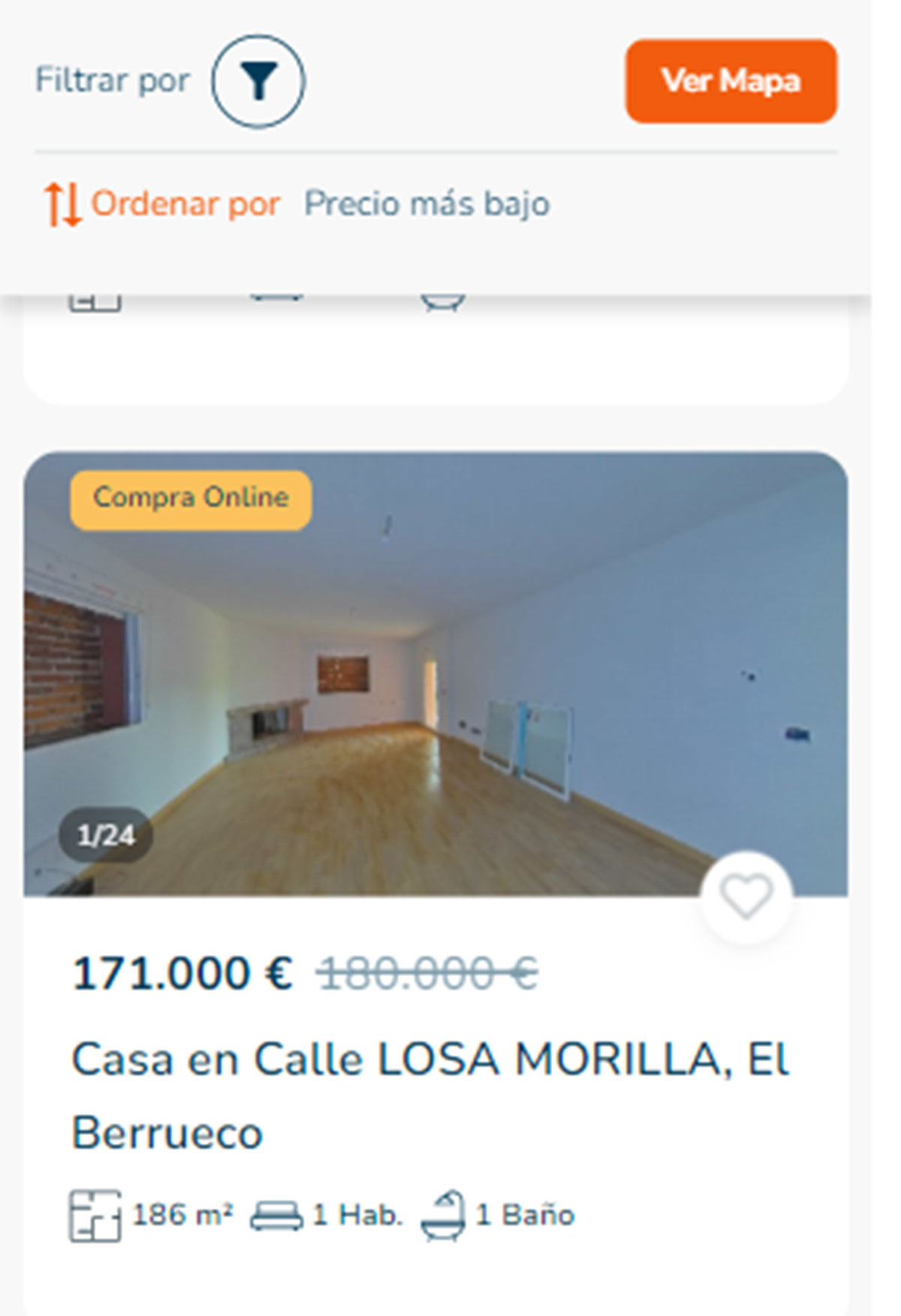 Casa en Madrid por 171.000 euros