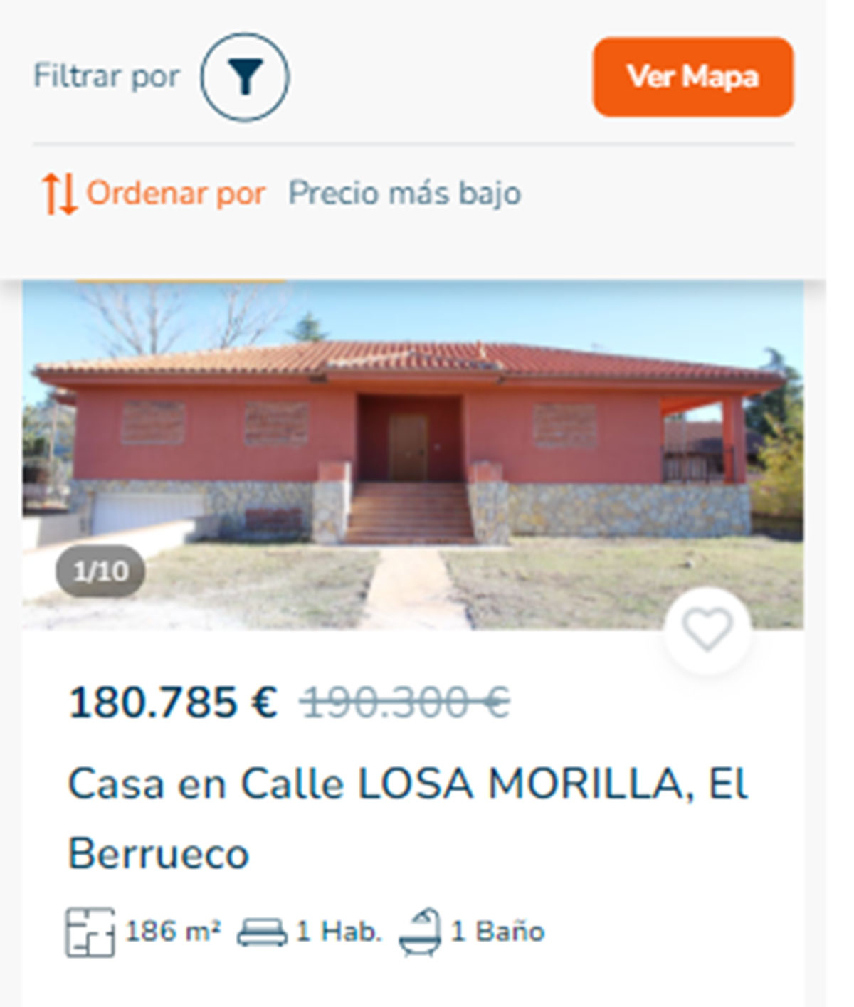 Casa en Madrid por 180.000 euros