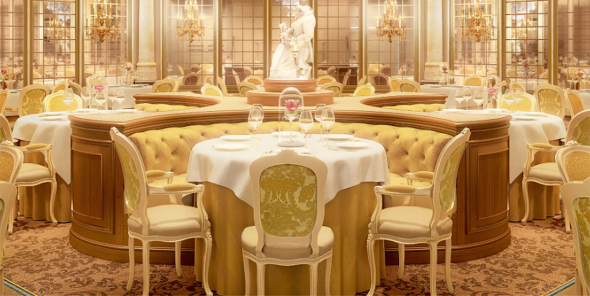 Comedor real de Disney