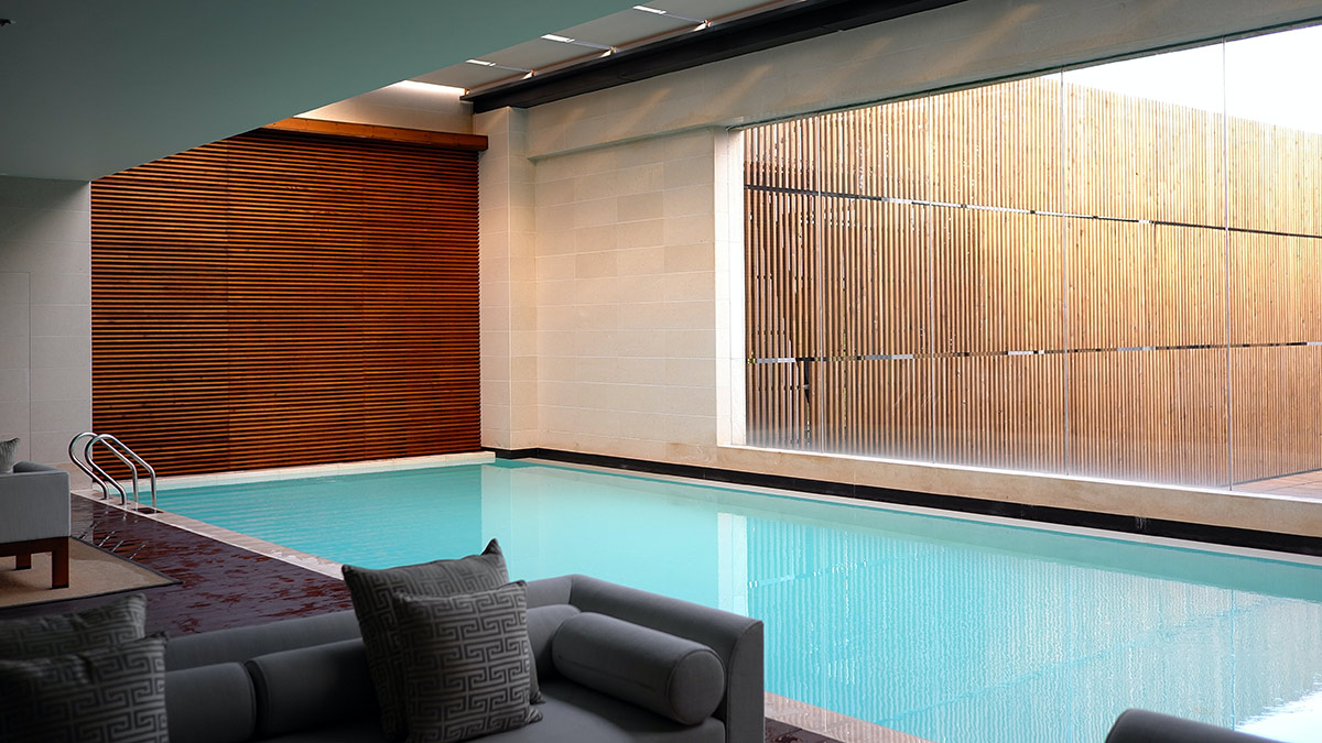 Piscina climatizada de interior