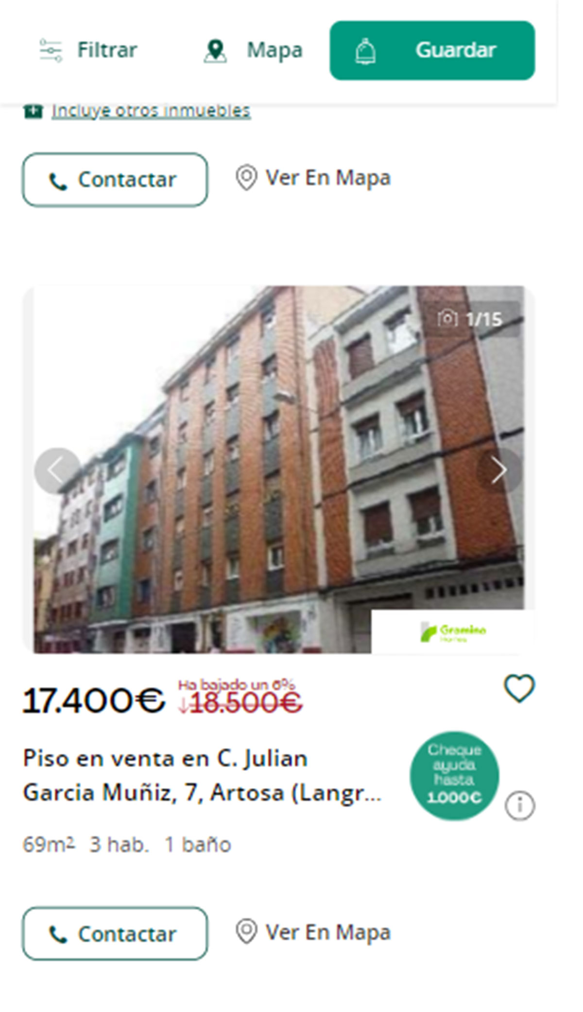 Piso en Asturias por 17.000 euros