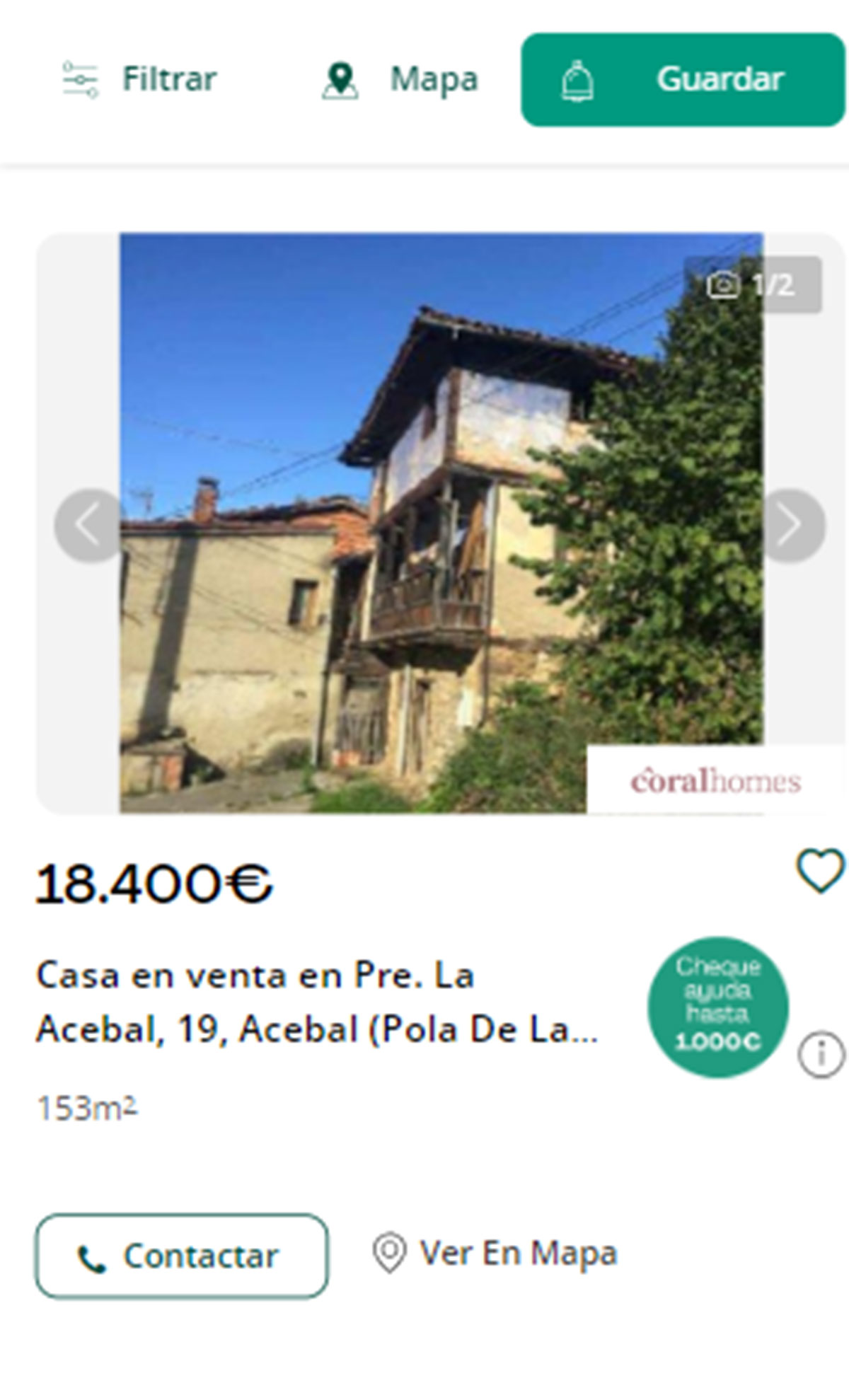 Piso en Asturias por 18.000 euros