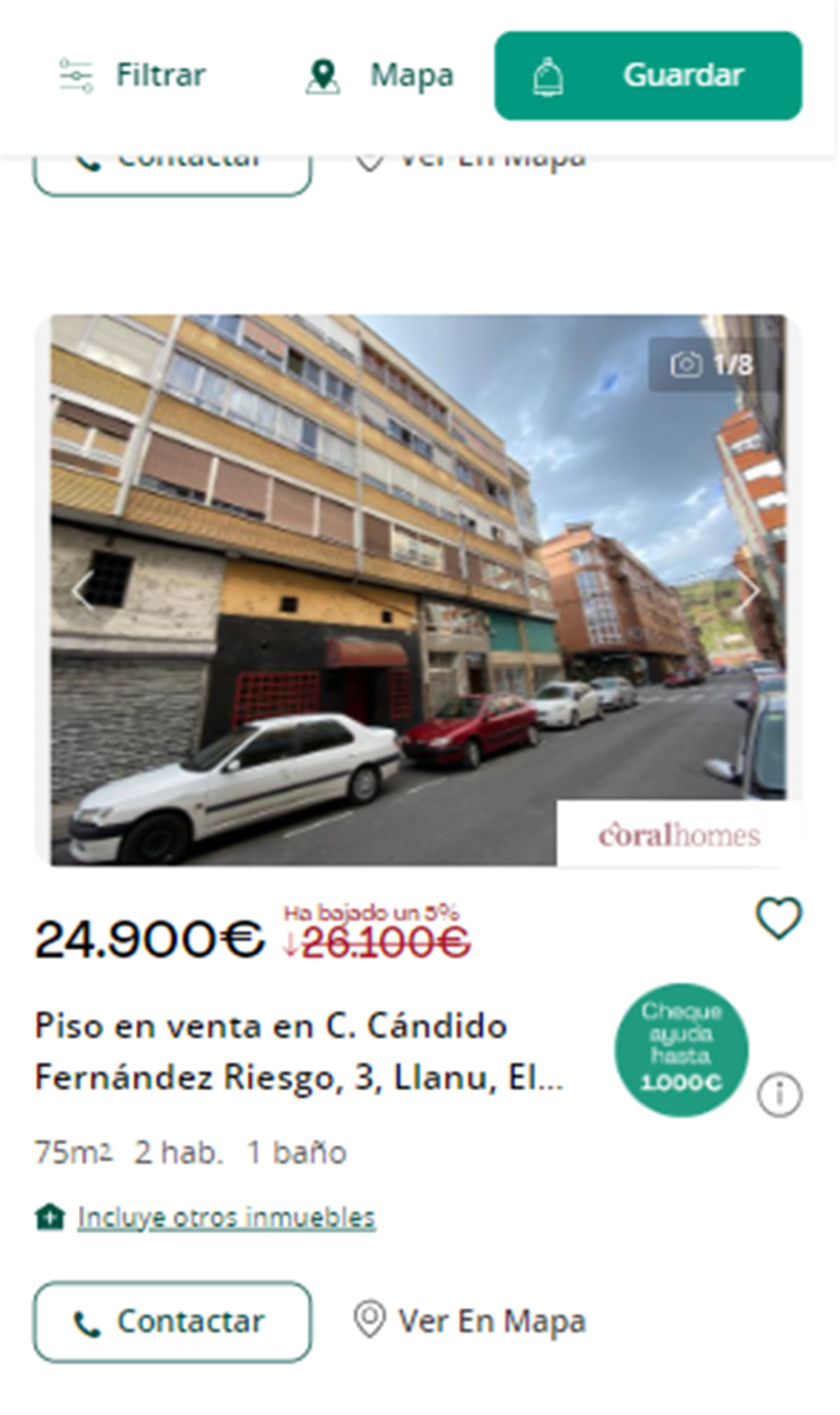 Piso en Asturias por 24.900 euros