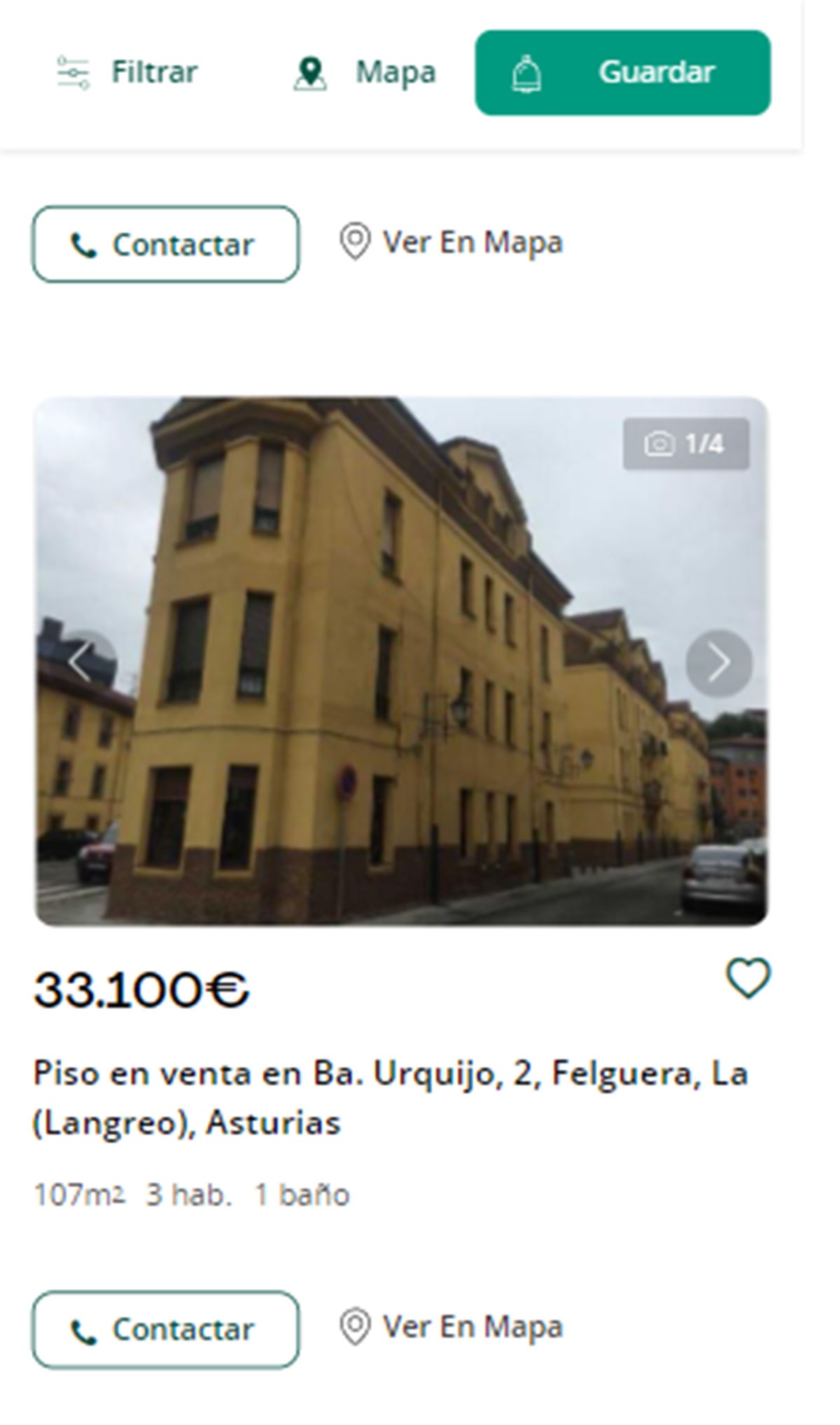 Piso en Asturias por 33.100 euros