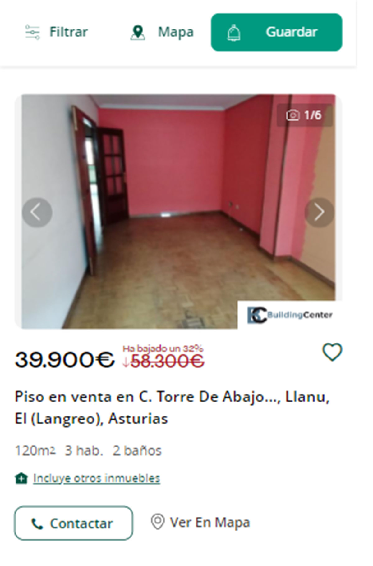 Piso en Asturias por 39.000 euros
