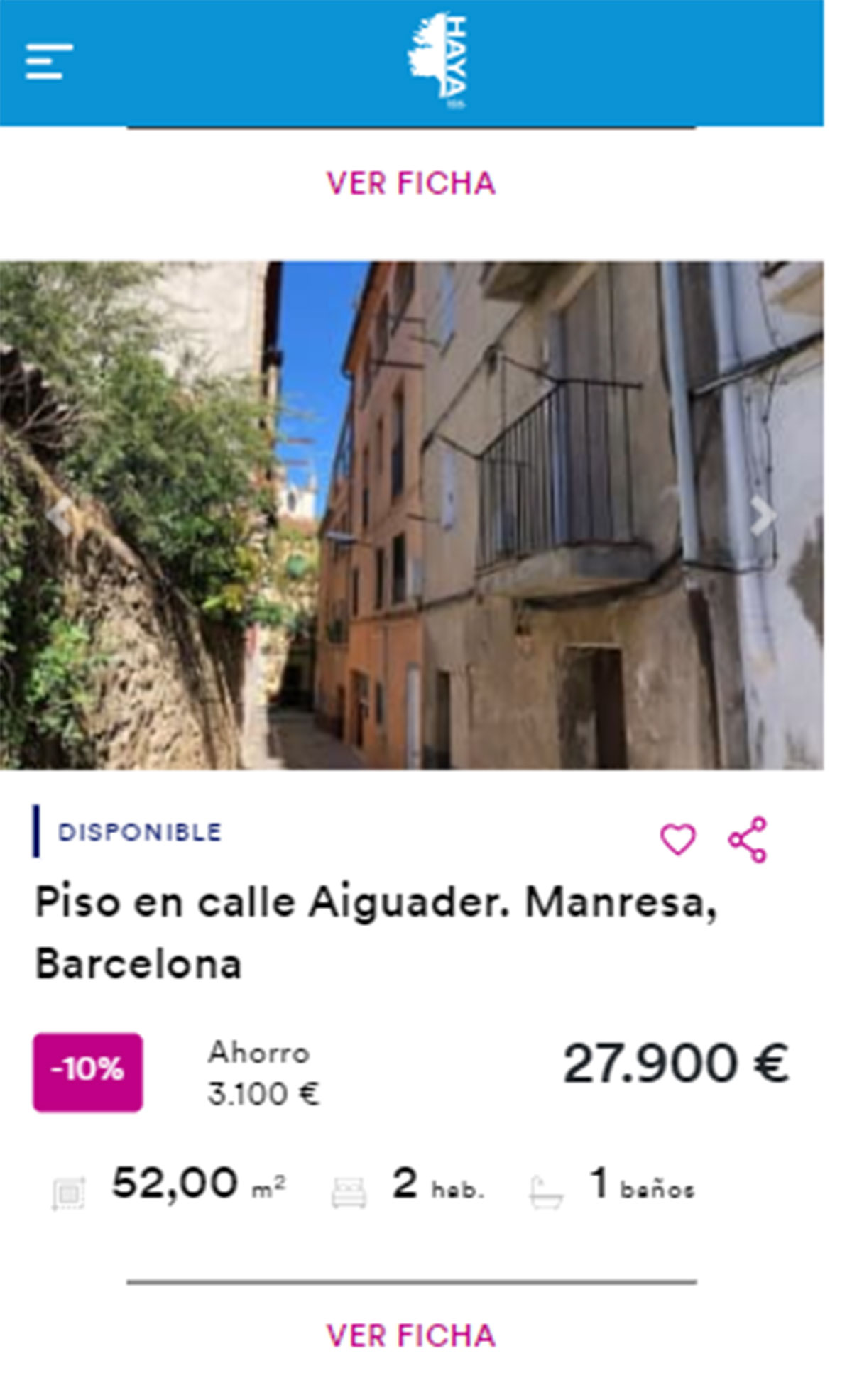 Piso en Barcelona por 27.900 euros