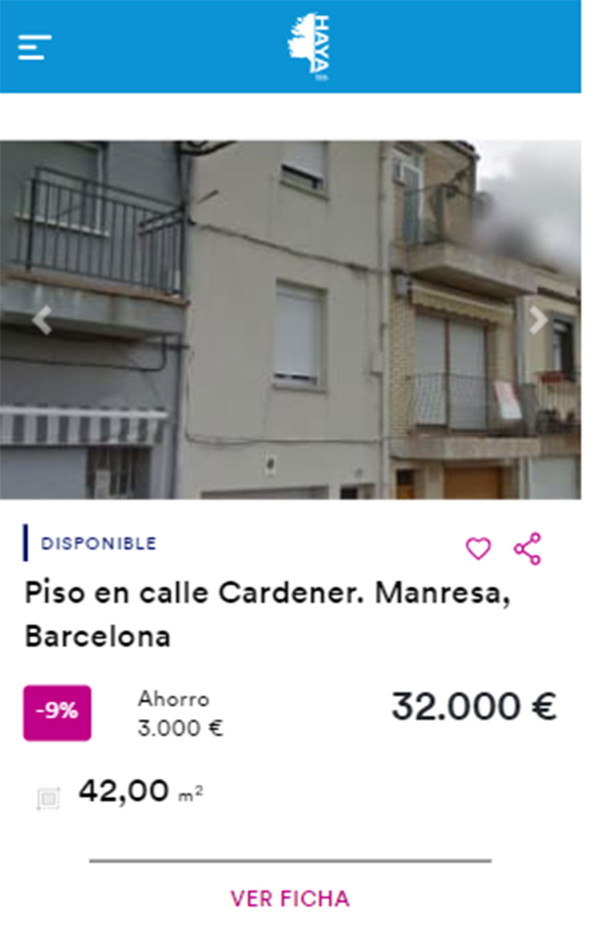 Piso en Barcelona por 32.000 euros