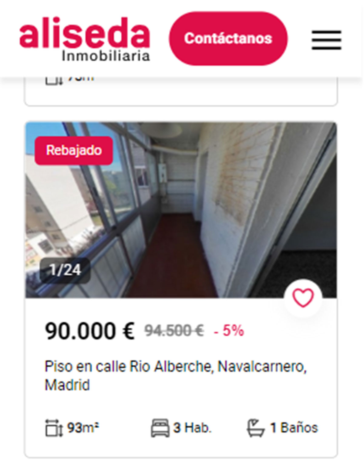 Piso en Madrid por 90.000 euros