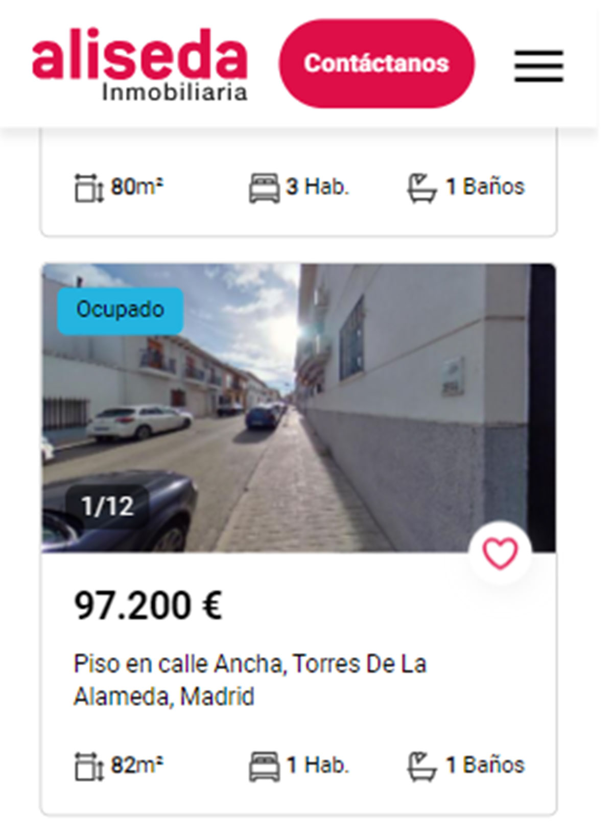 Piso en Madrid por 97.000 euros