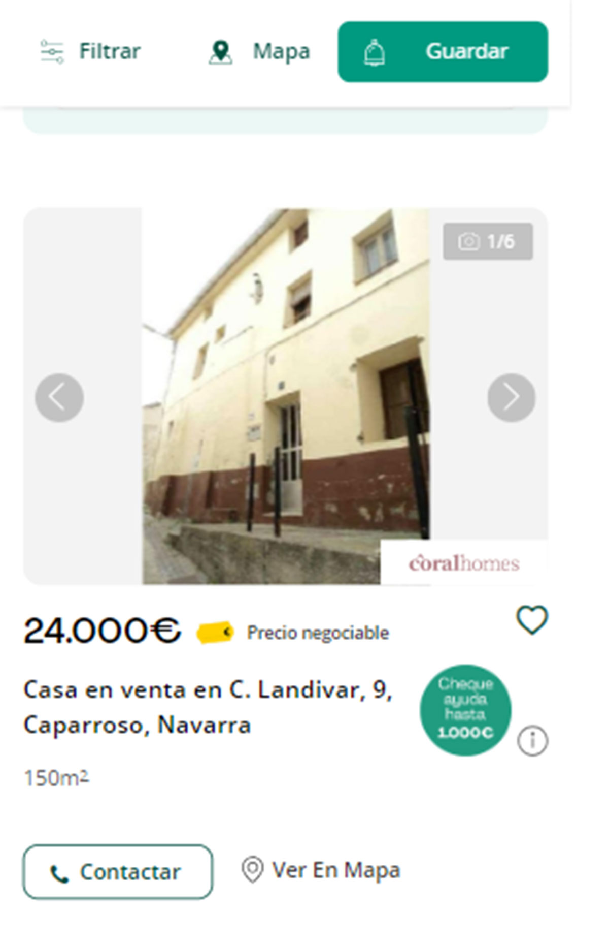 Piso en Navarra por 24.000 euros