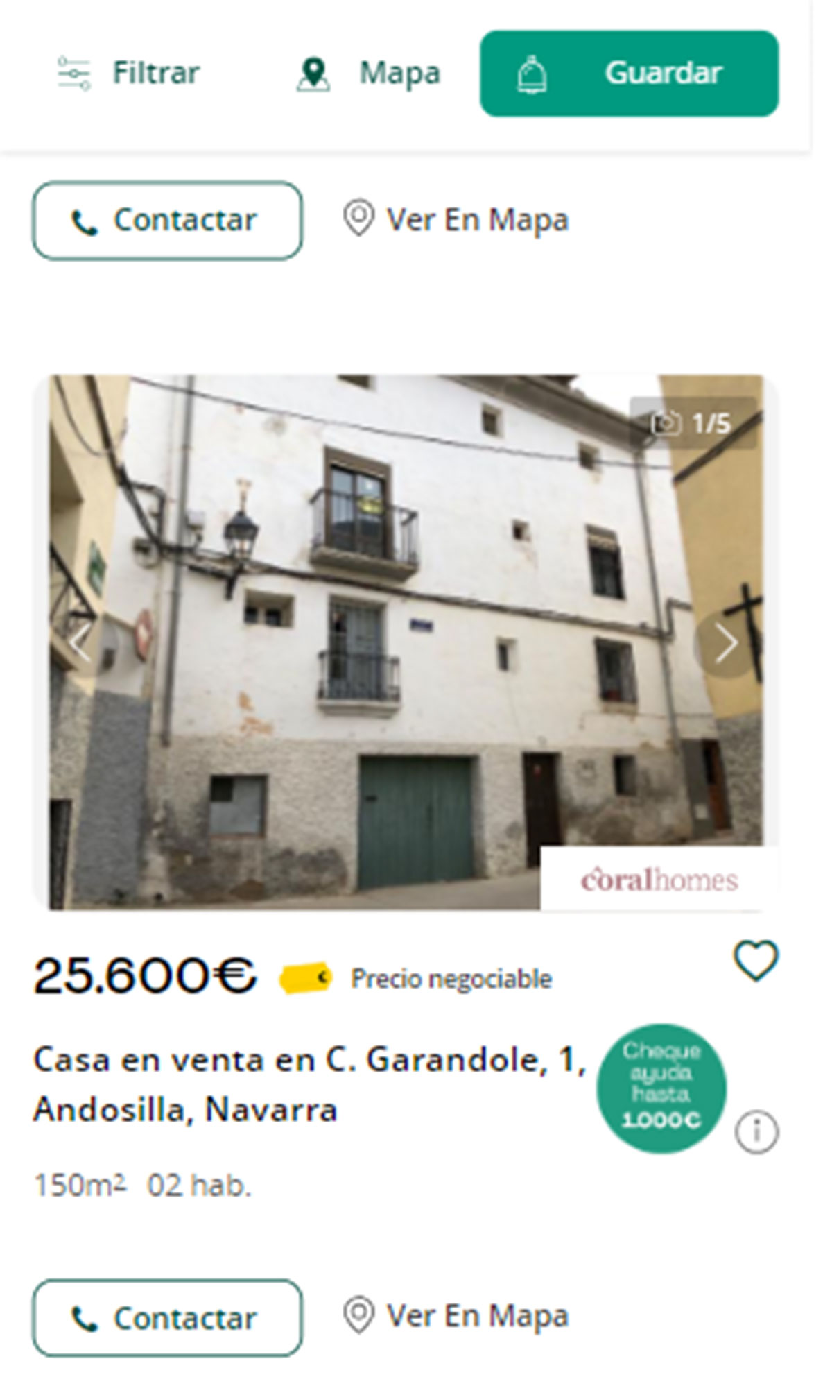 Piso en Navarra por 25.600 euros