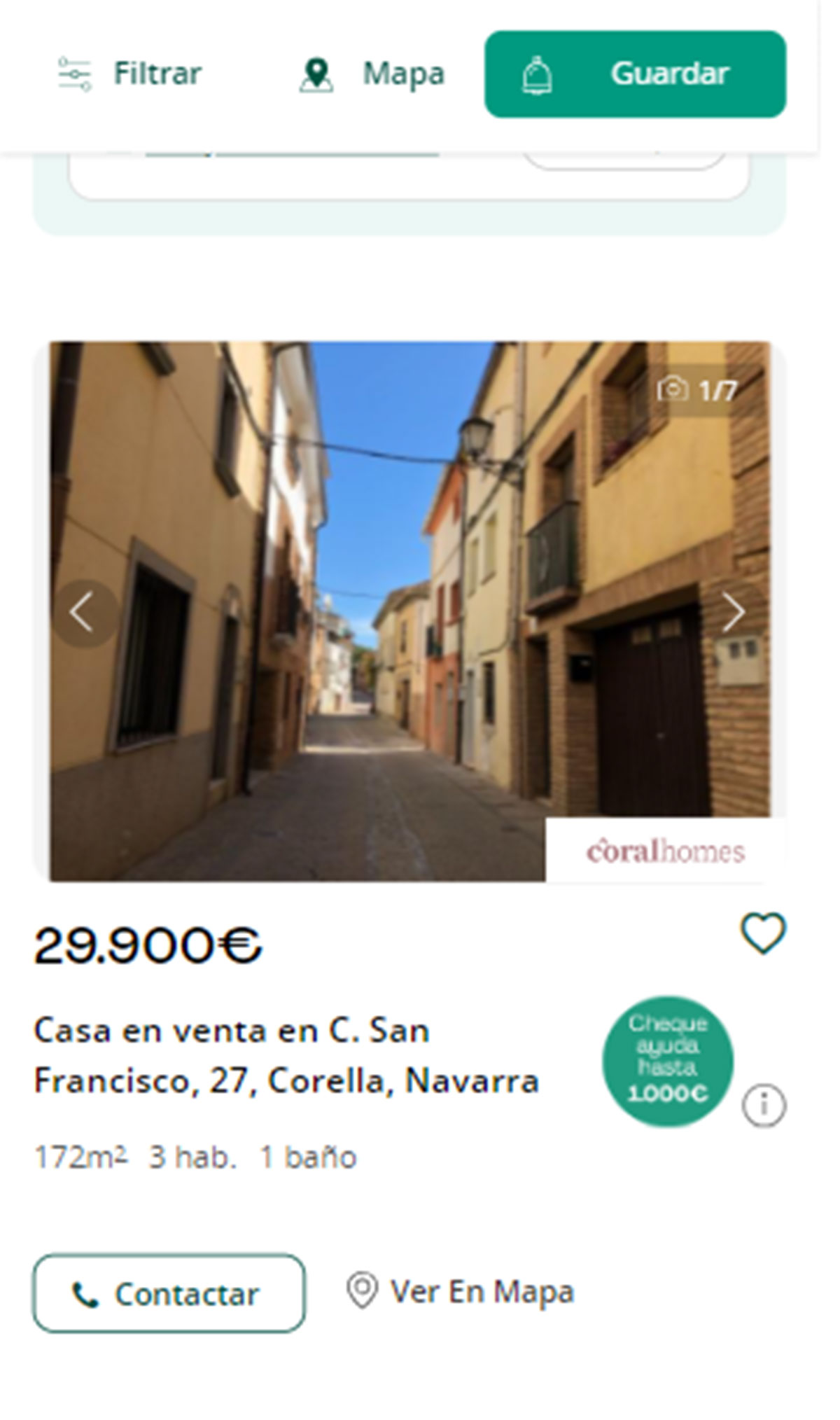 Piso en Navarra por 29.000 euros