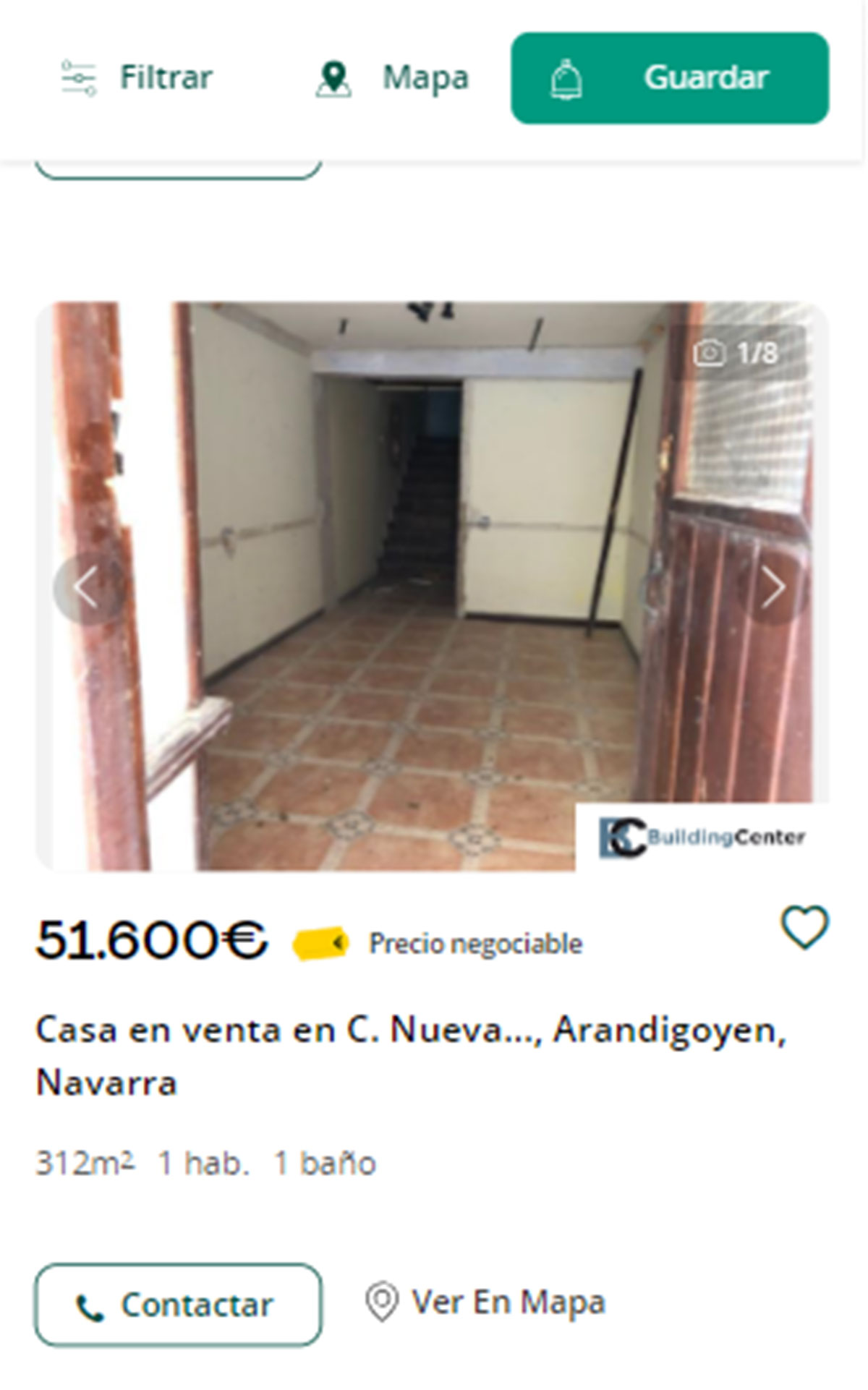 Piso en Navarra por 51.600 euros