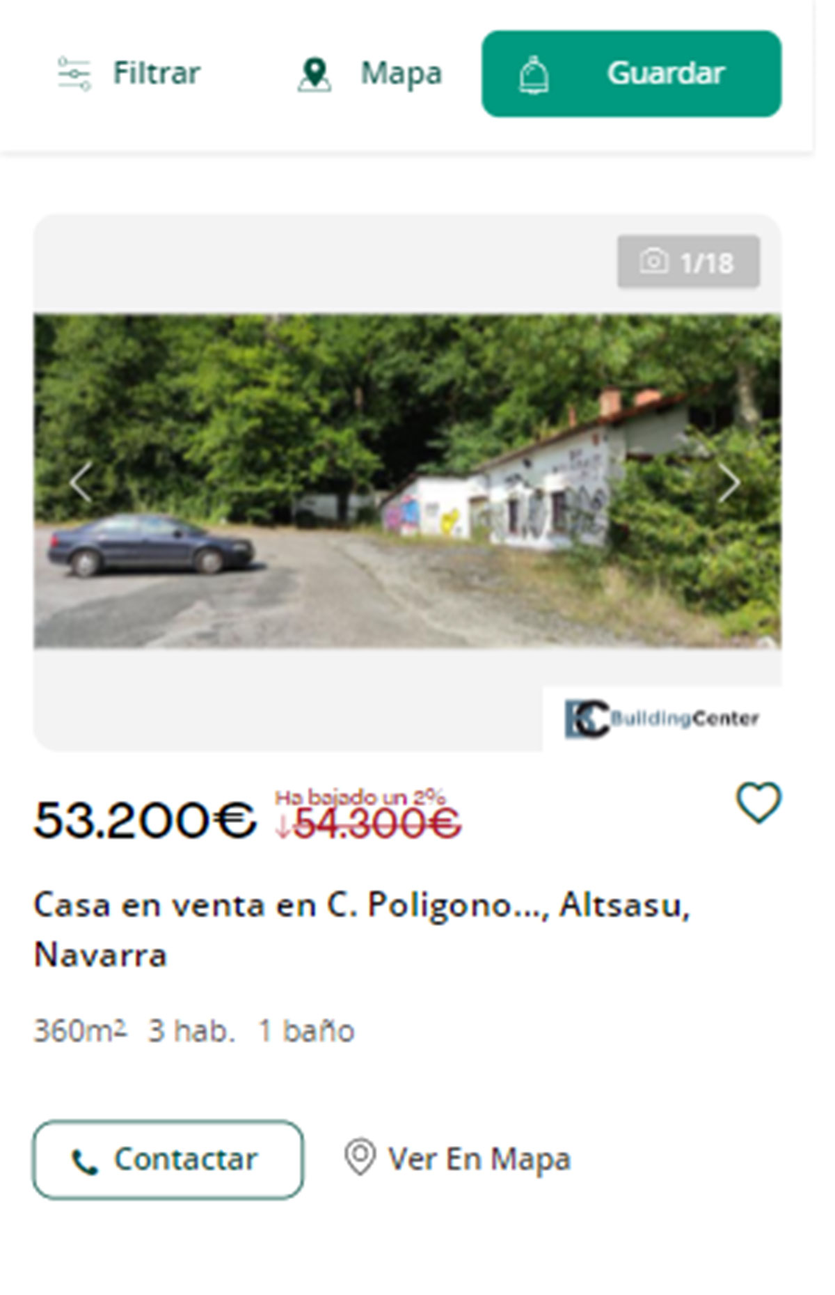 Piso en Navarra por 53.000 euros