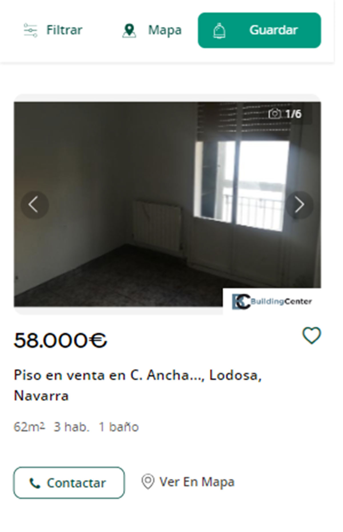 Piso en Navarra por menos de 60.000 euros