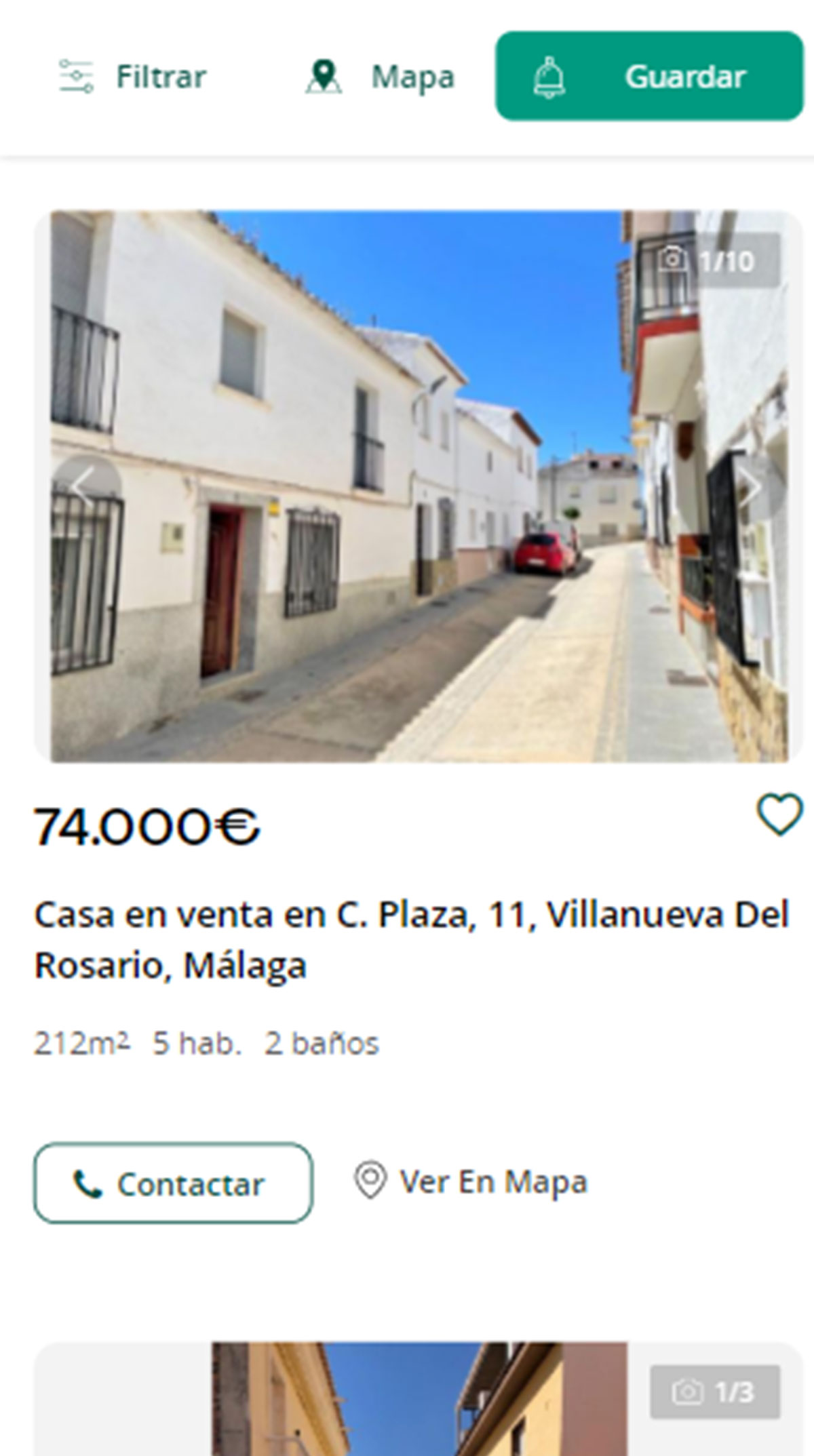 Piso a la venta en Málaga por 74.000 euros