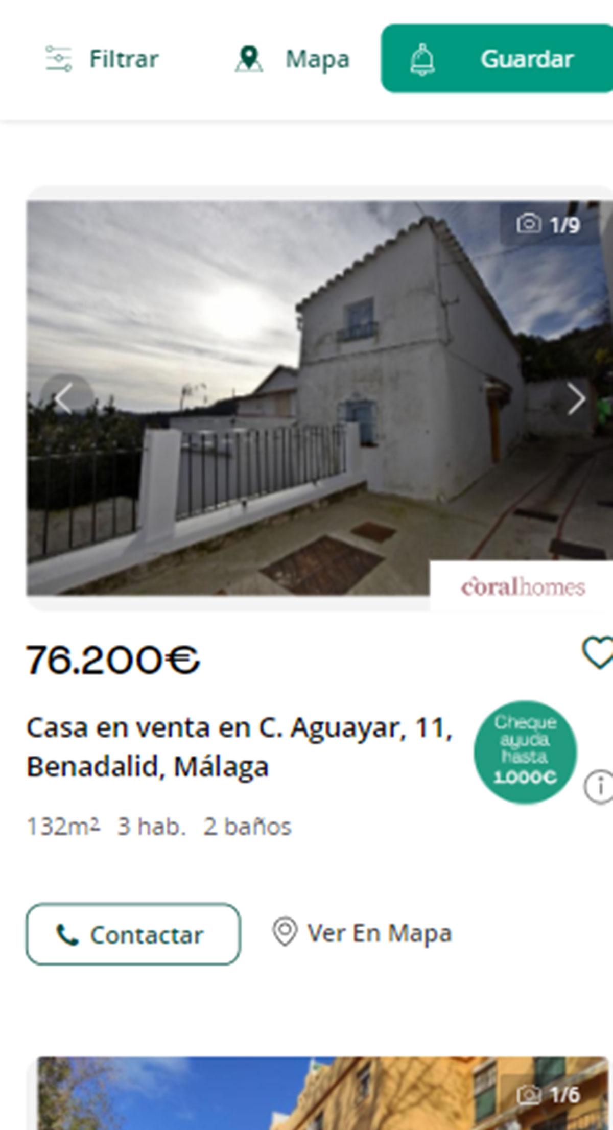 Piso a la venta en Málaga por 76.200 euros