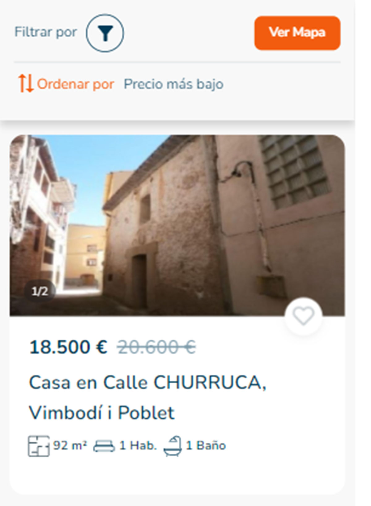 Casa en Tarragona por 18.500 euros